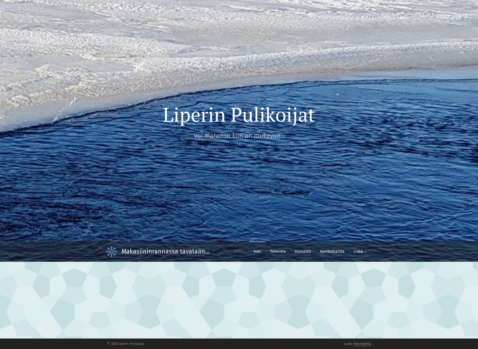 Skärmdump för liperinpulikoijat.fi