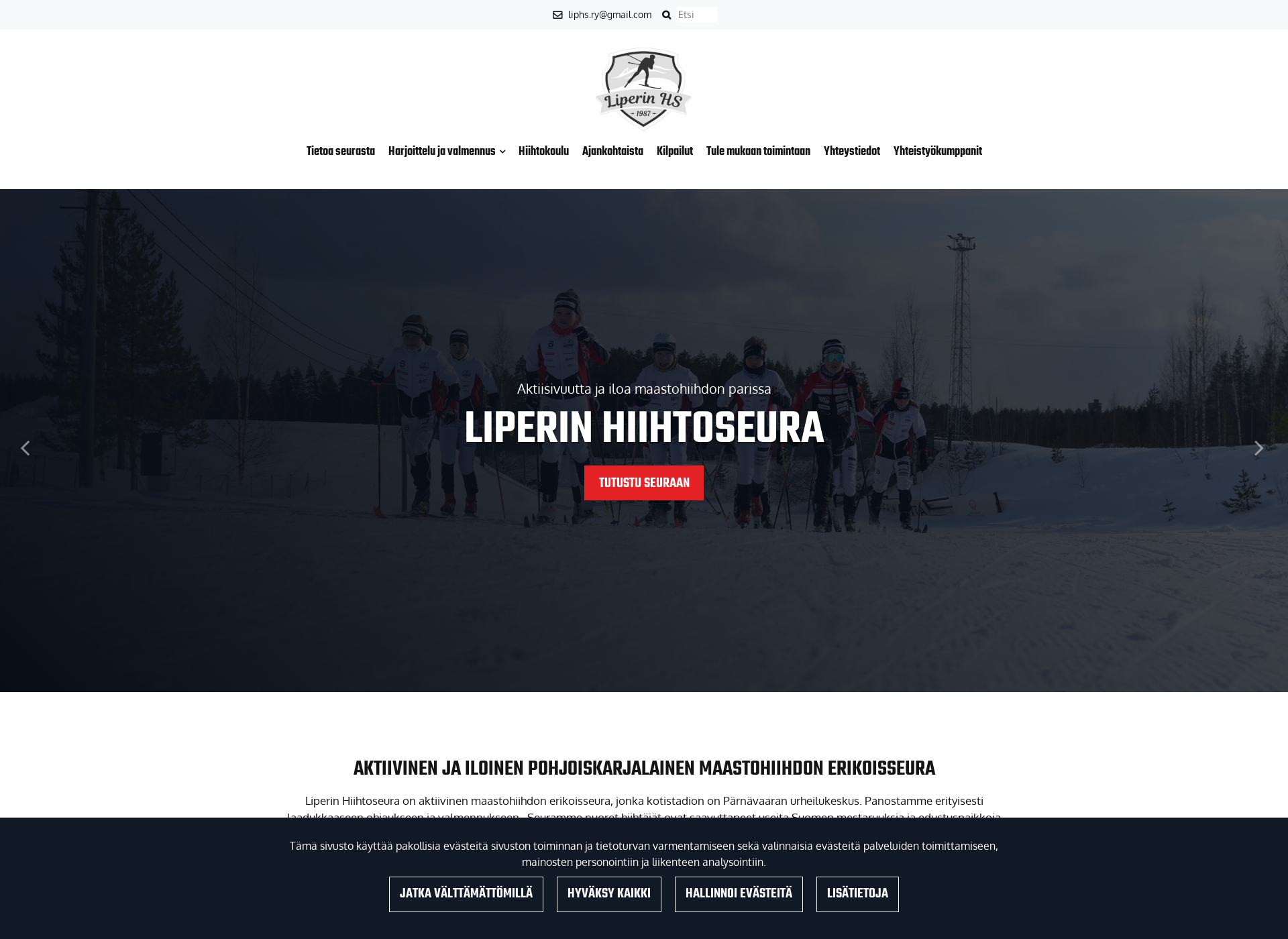 Screenshot for liphs.fi