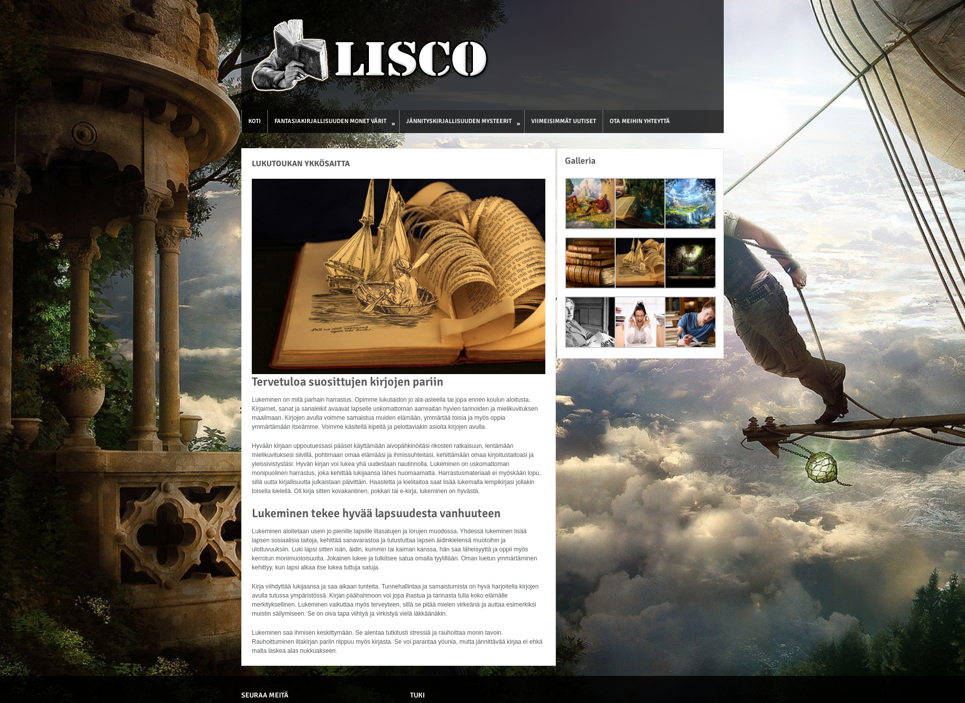 Screenshot for lisco.fi