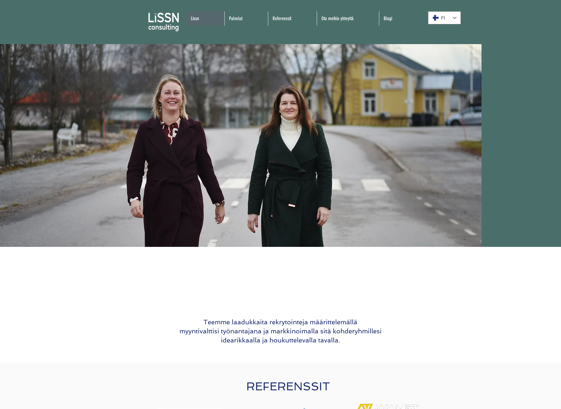 Screenshot for lissn.fi