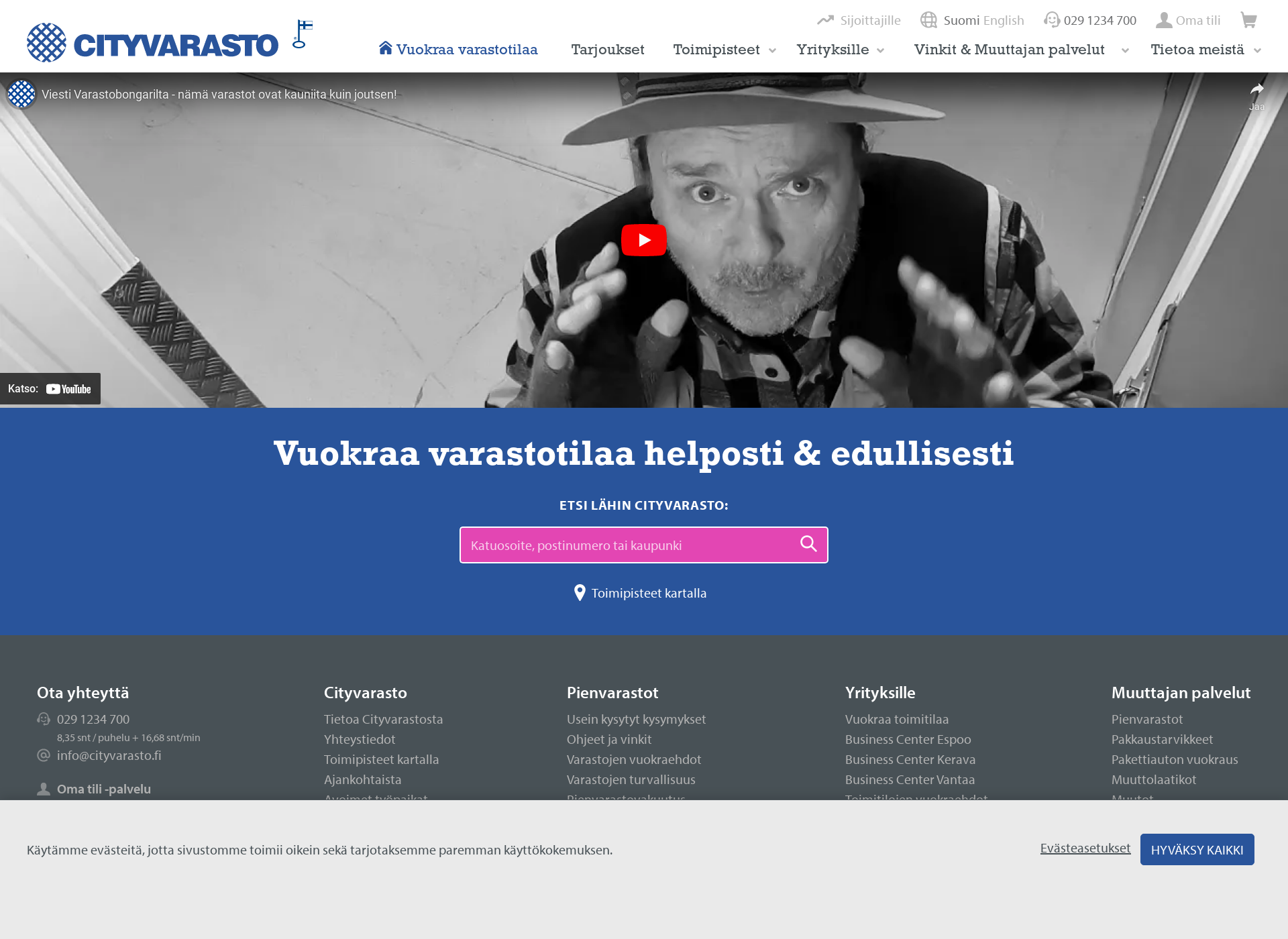 Screenshot for lisätilaa.fi