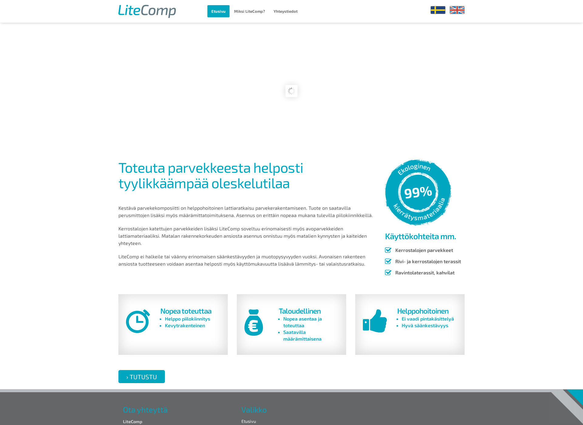 Screenshot for litecomp.fi
