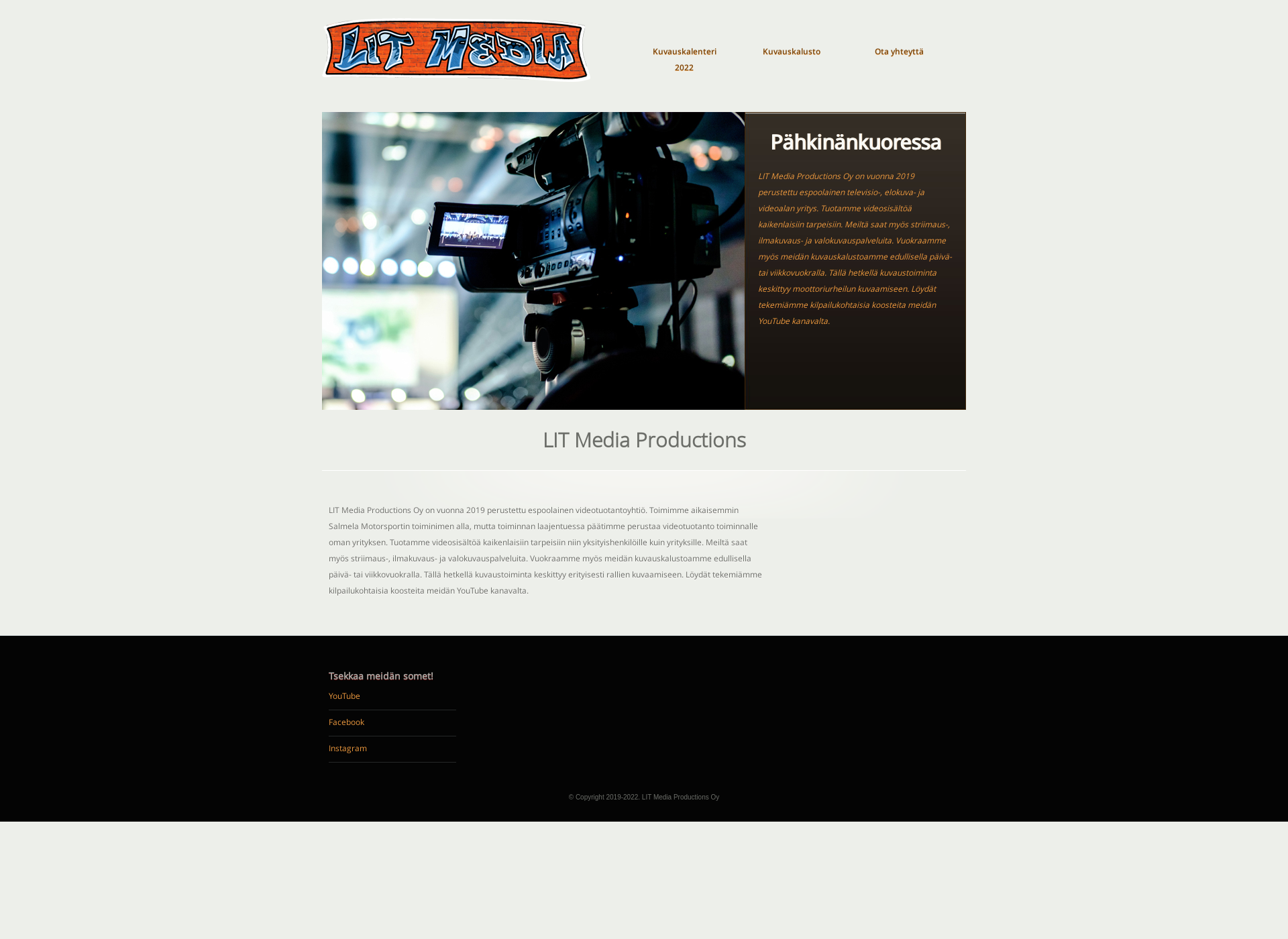 Screenshot for litmediaproductions.fi