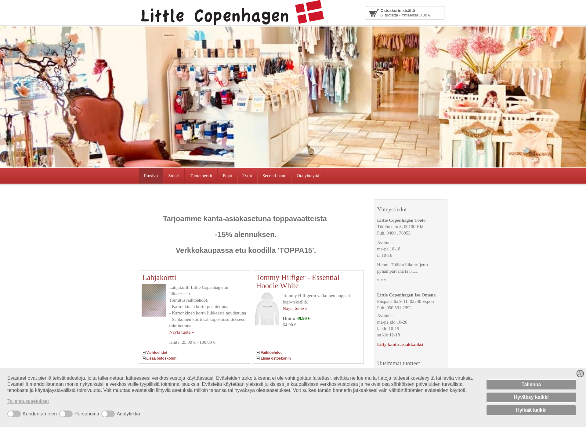 Screenshot for littlecopenhagen.fi