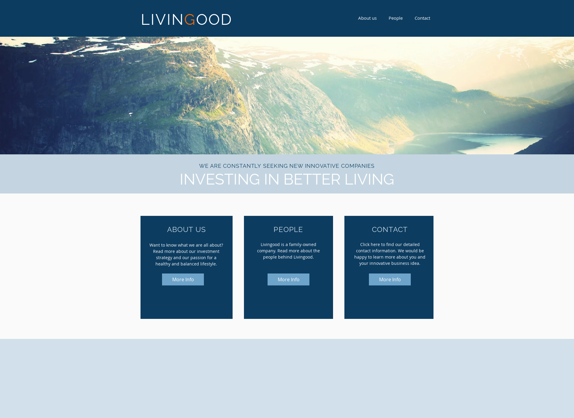 Screenshot for livingood.fi