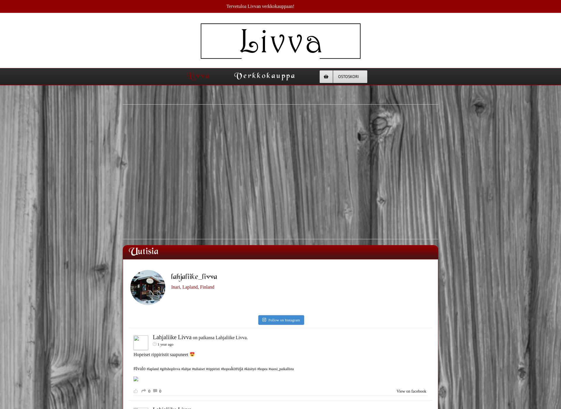 Screenshot for livva.fi