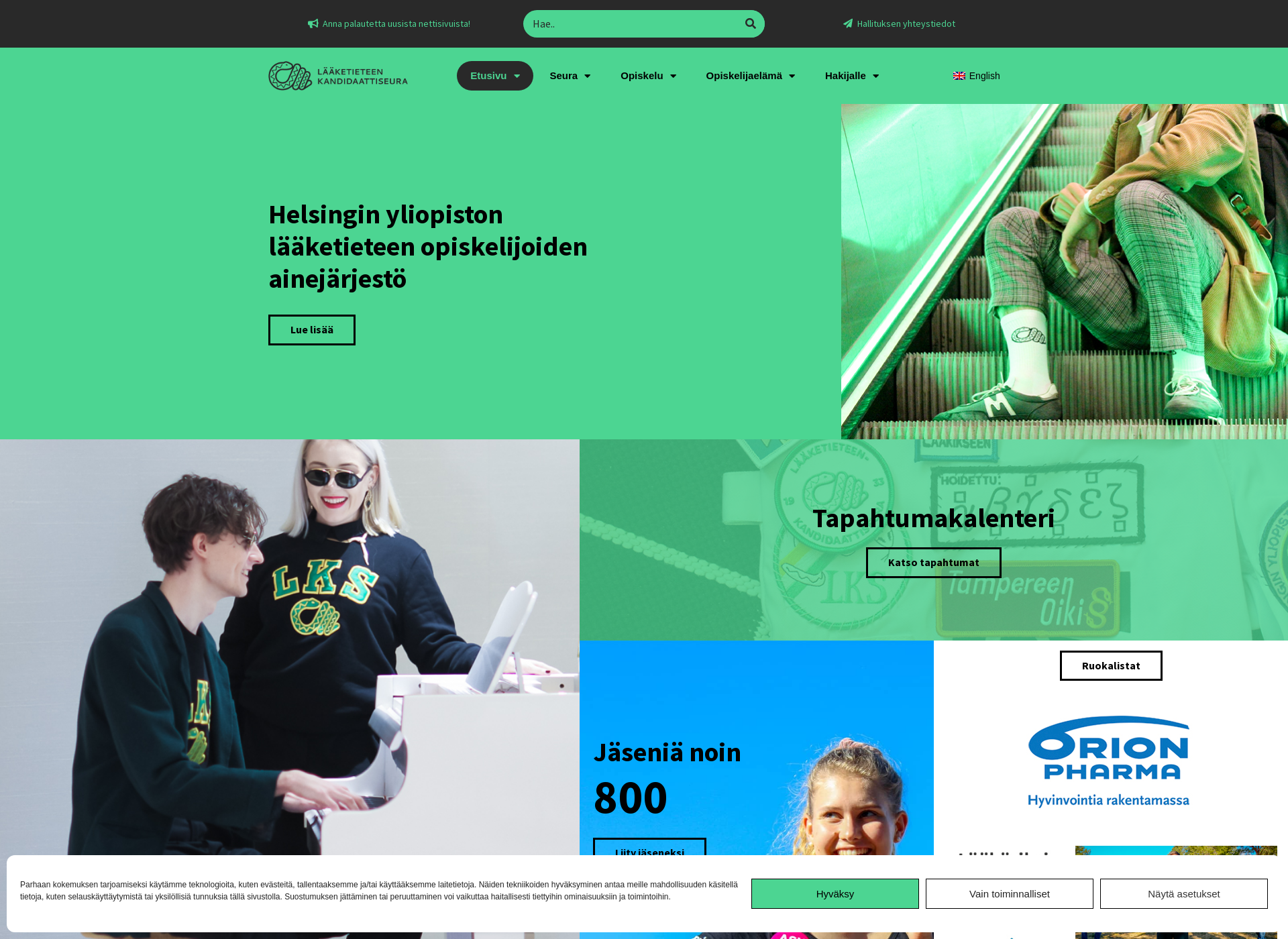 Screenshot for lks.fi