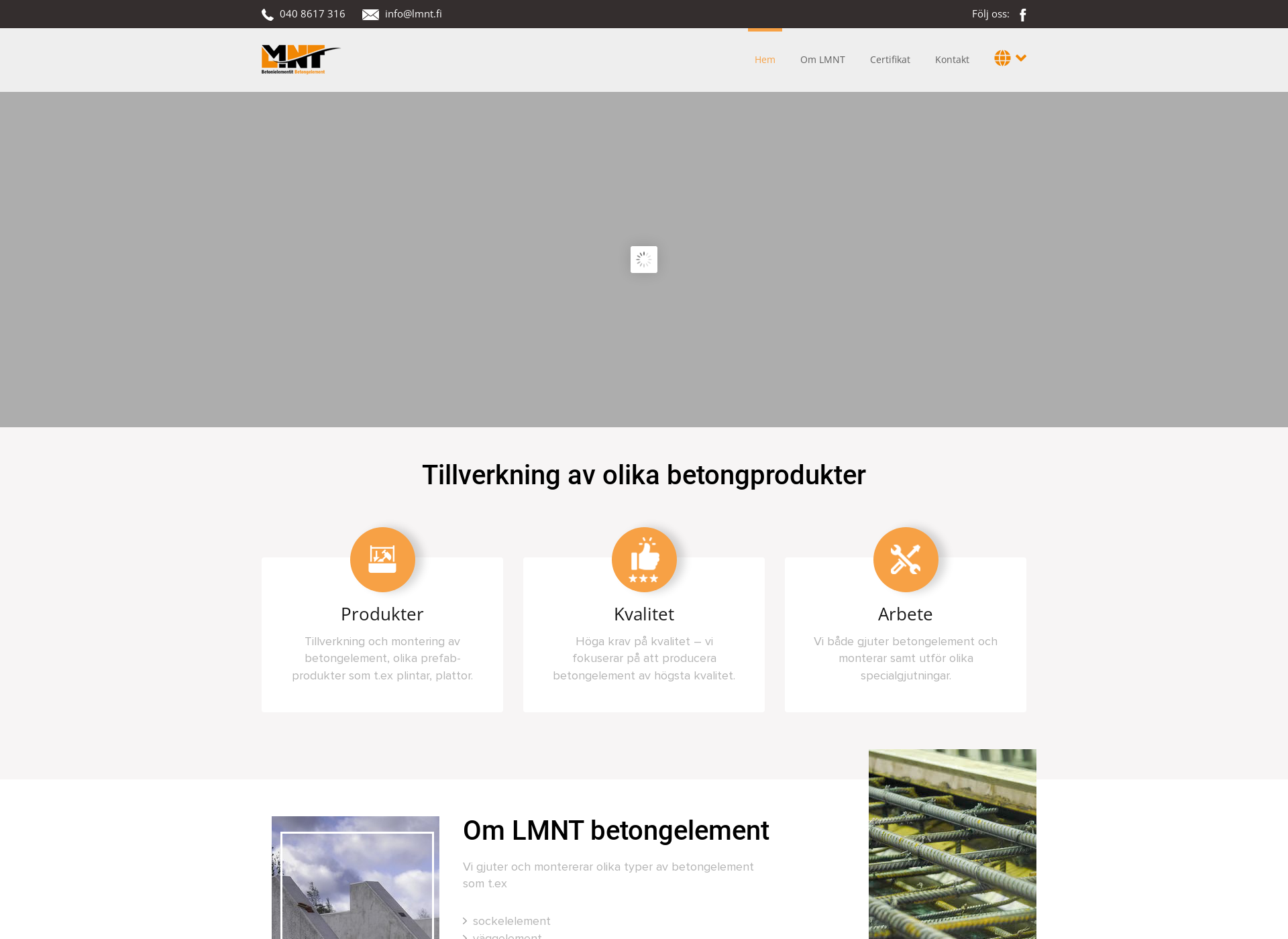 Screenshot for lmnt.fi