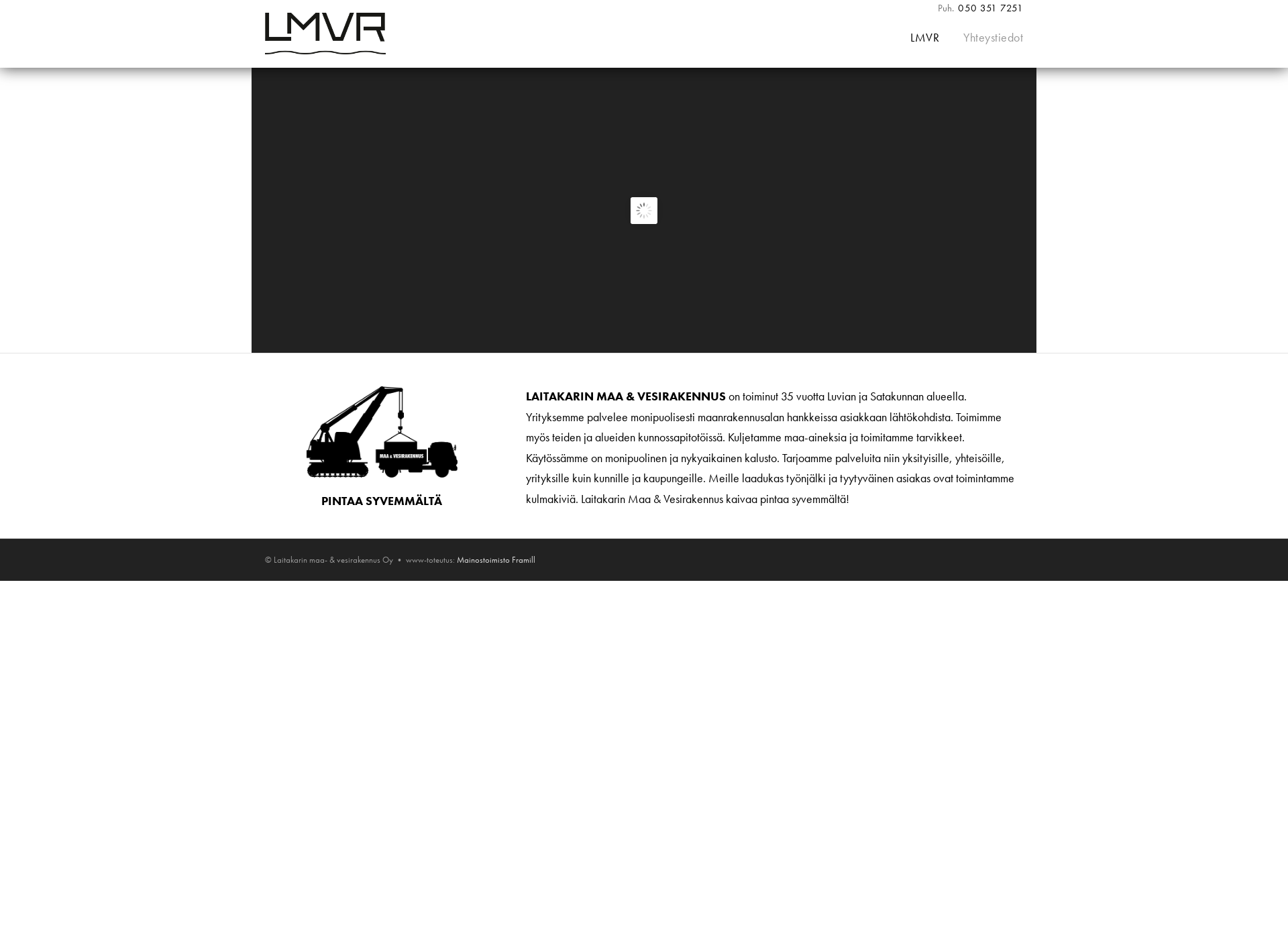 Screenshot for lmvr.fi
