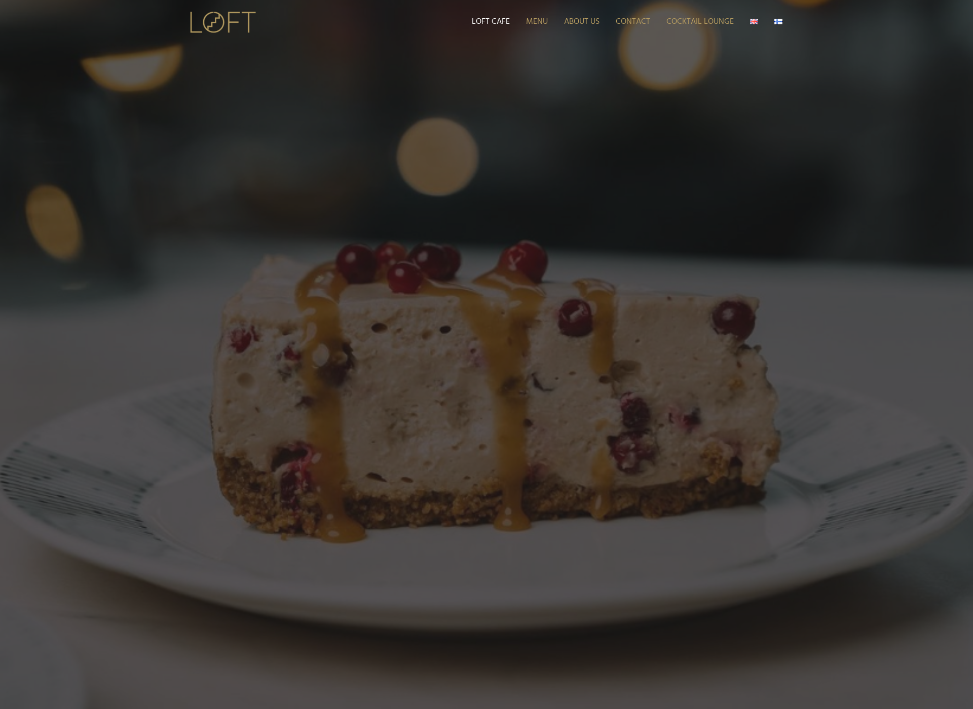 Screenshot for loftcafe.fi