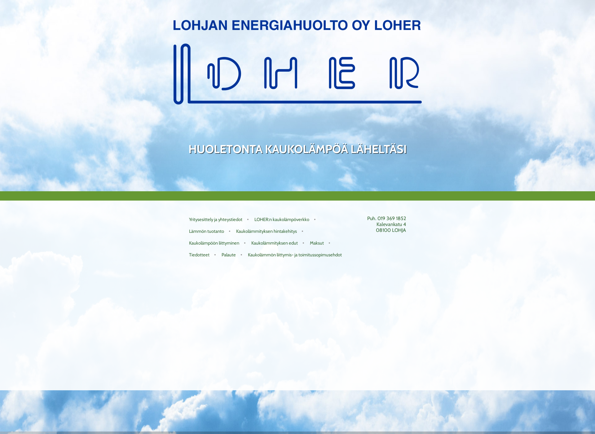 Screenshot for loher.fi