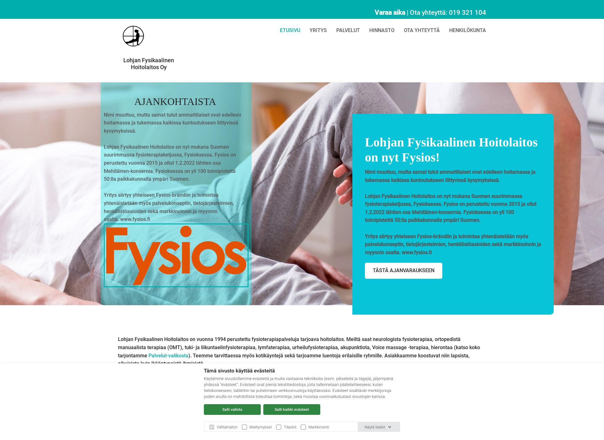 Screenshot for lohfyhoi.fi