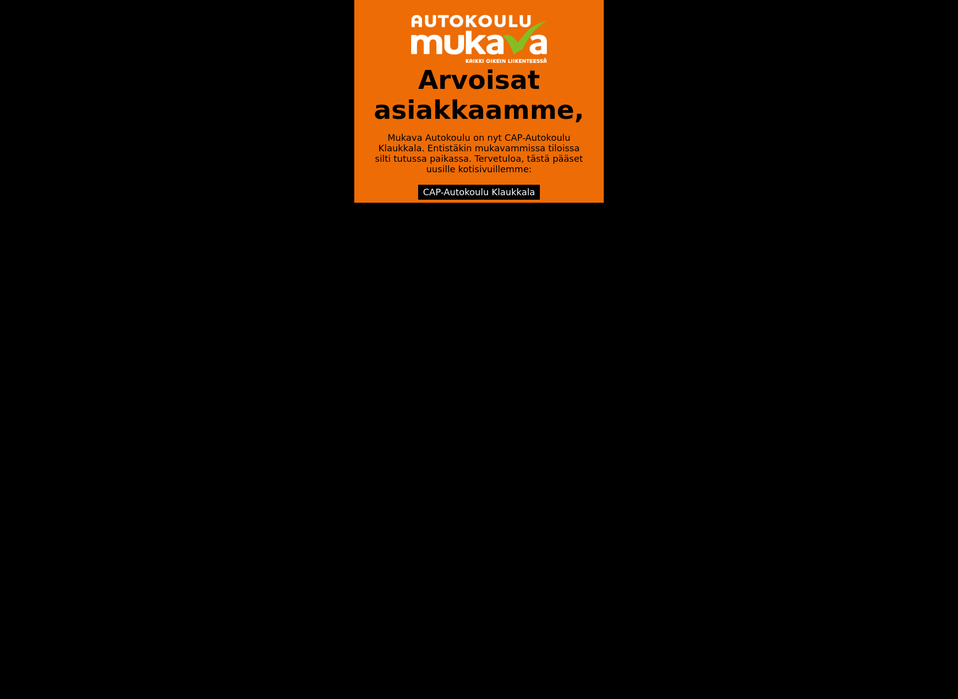 Screenshot for lohjanliikennekoulu.fi