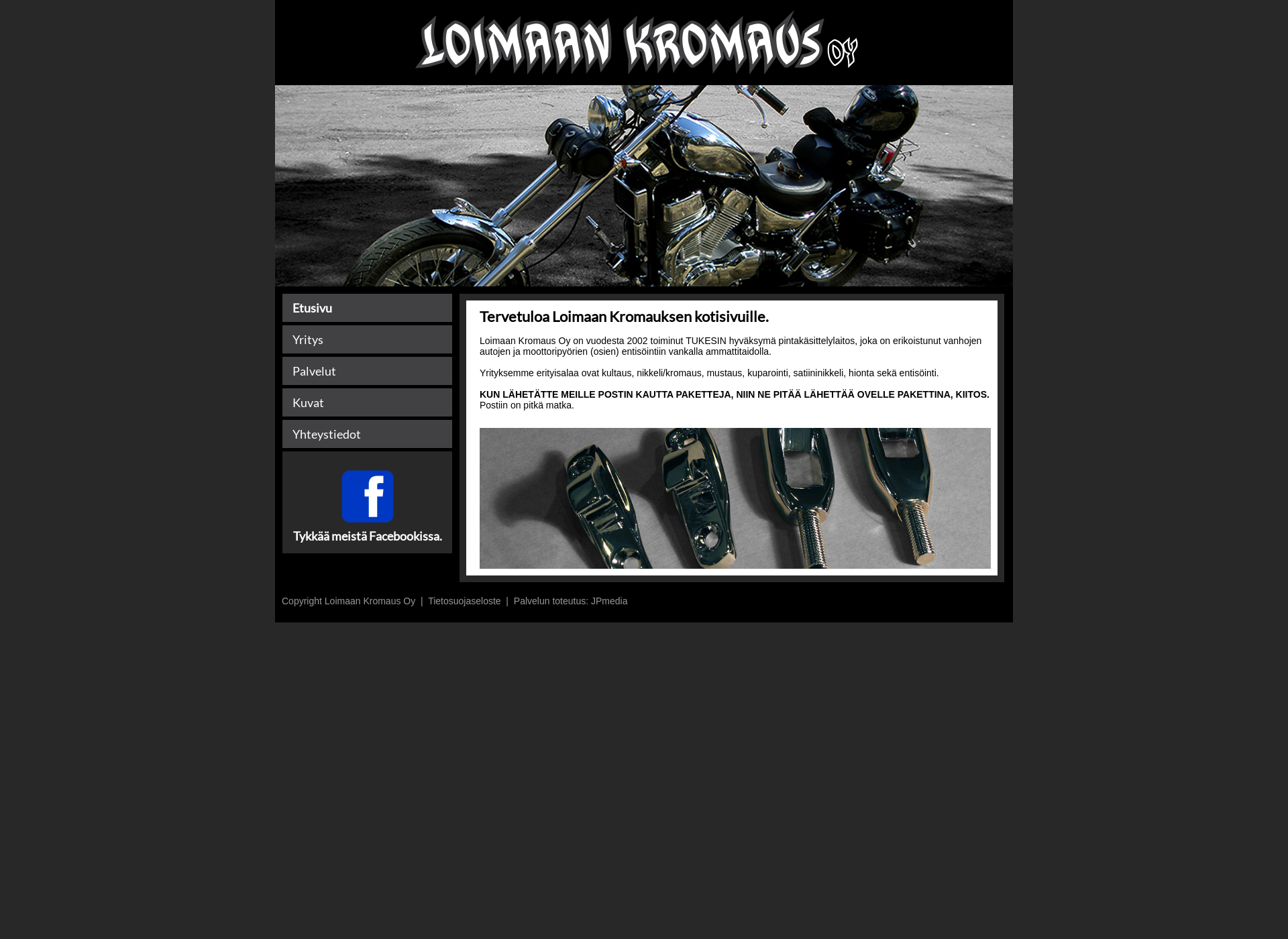 Screenshot for loimaankromaus.fi