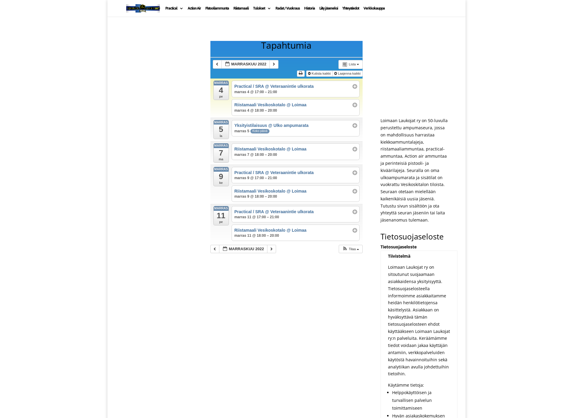 Screenshot for loimaanlaukojat.fi