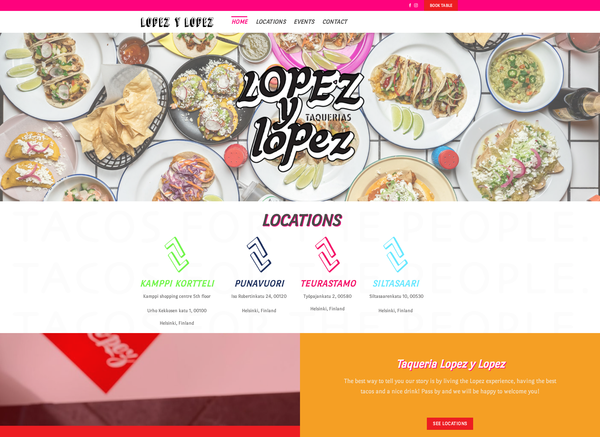Screenshot for lopezylopez.fi