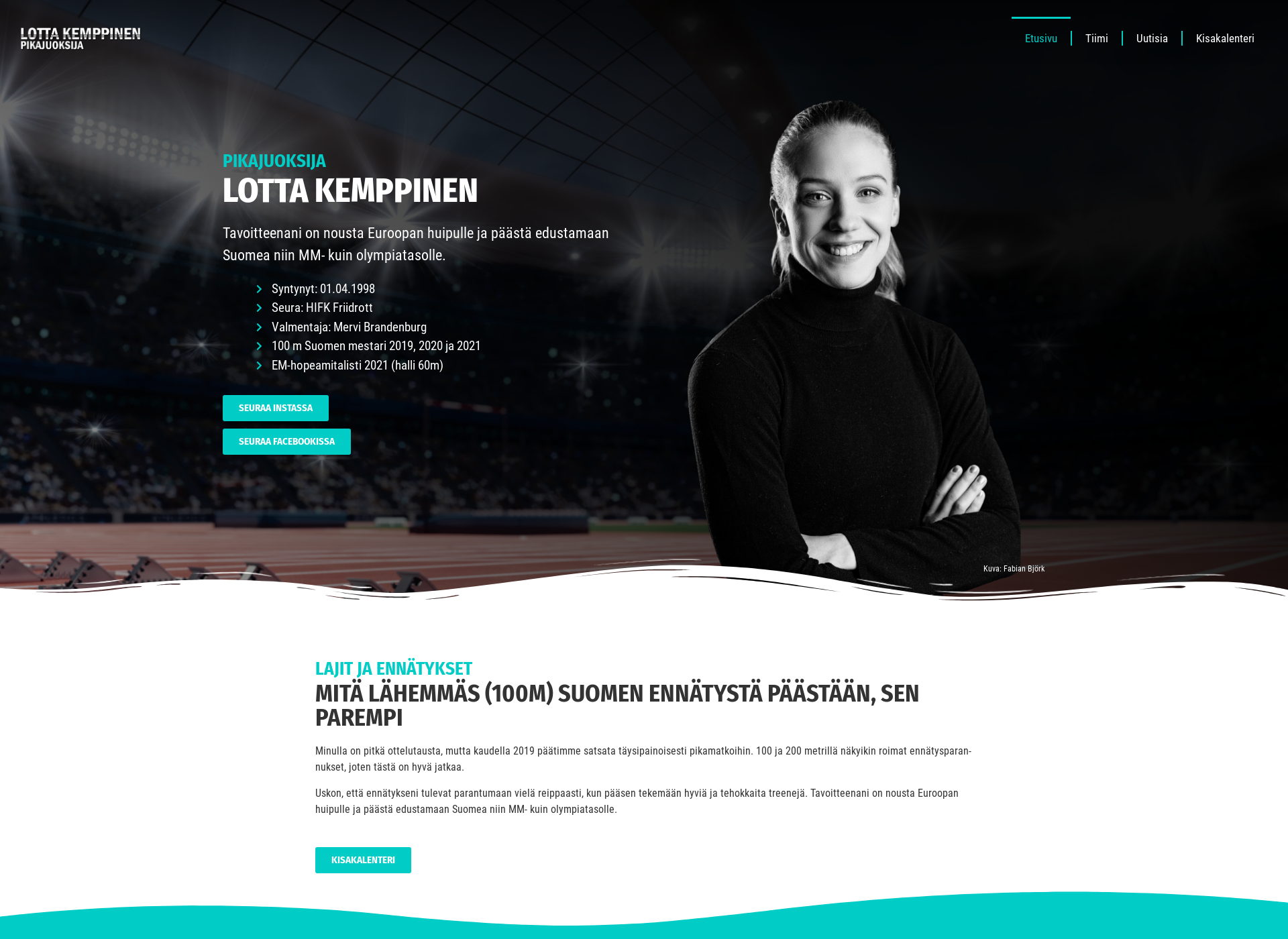 Screenshot for lottakemppinen.fi