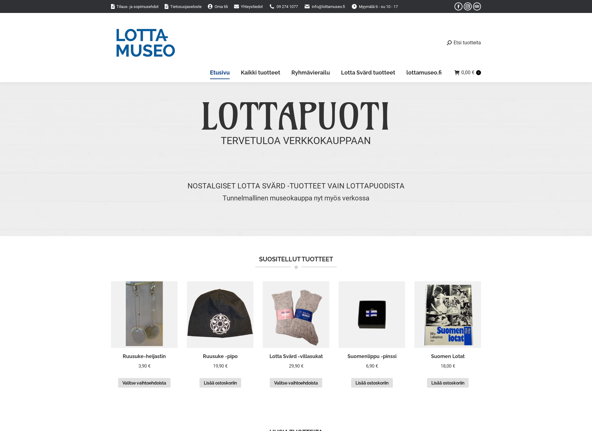 Screenshot for lottapuoti.fi
