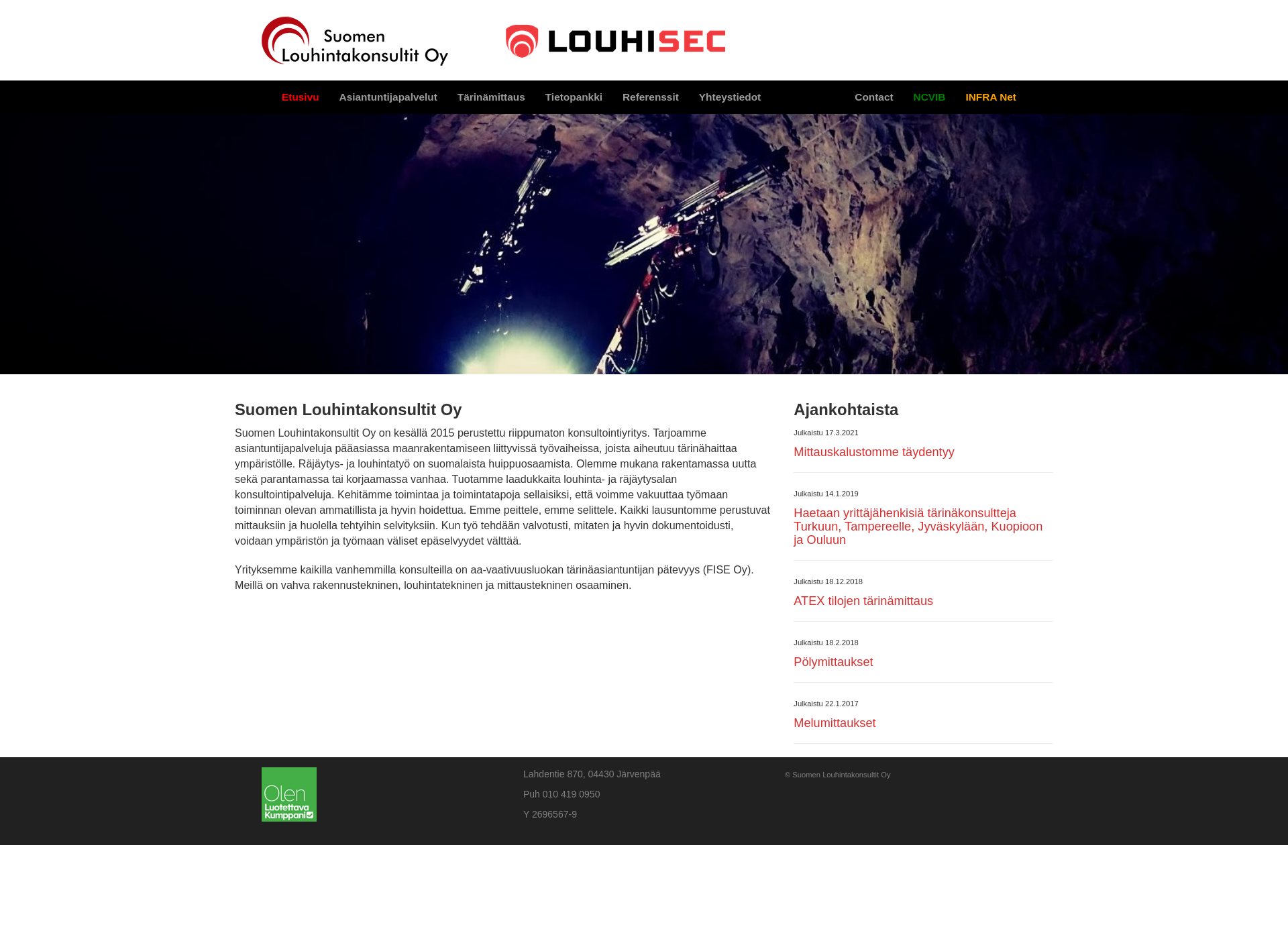 Screenshot for louhintakonsultit.fi