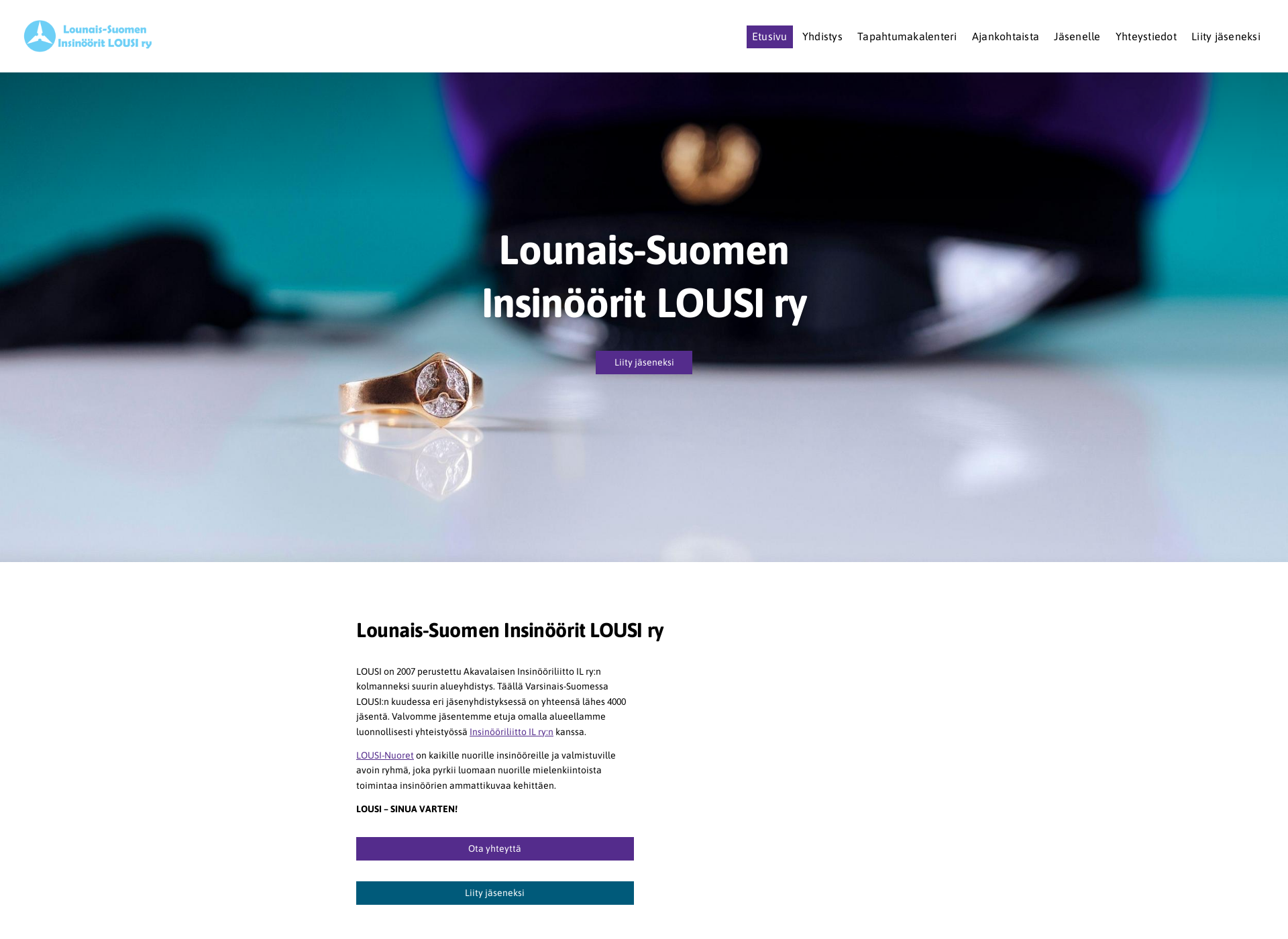 Screenshot for lousi.fi