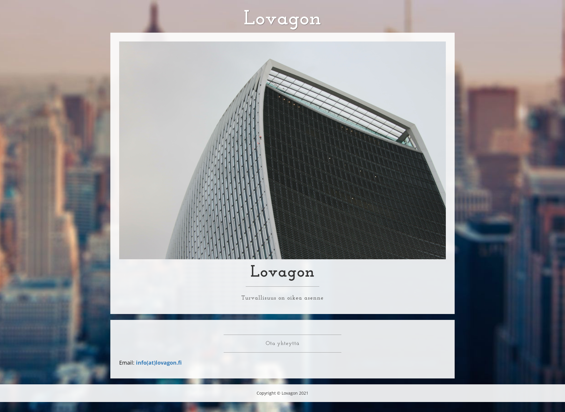 Screenshot for lovagon.fi