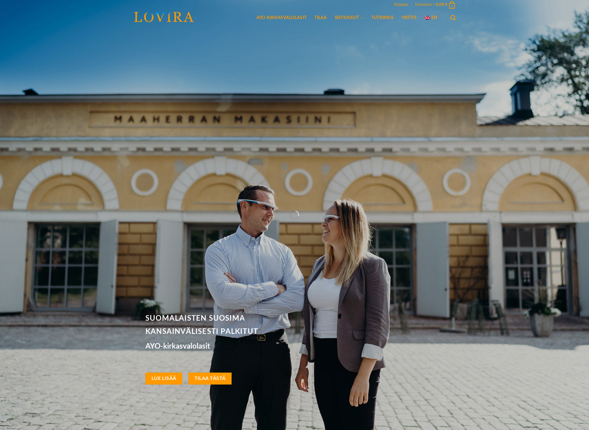 Screenshot for lovira.fi
