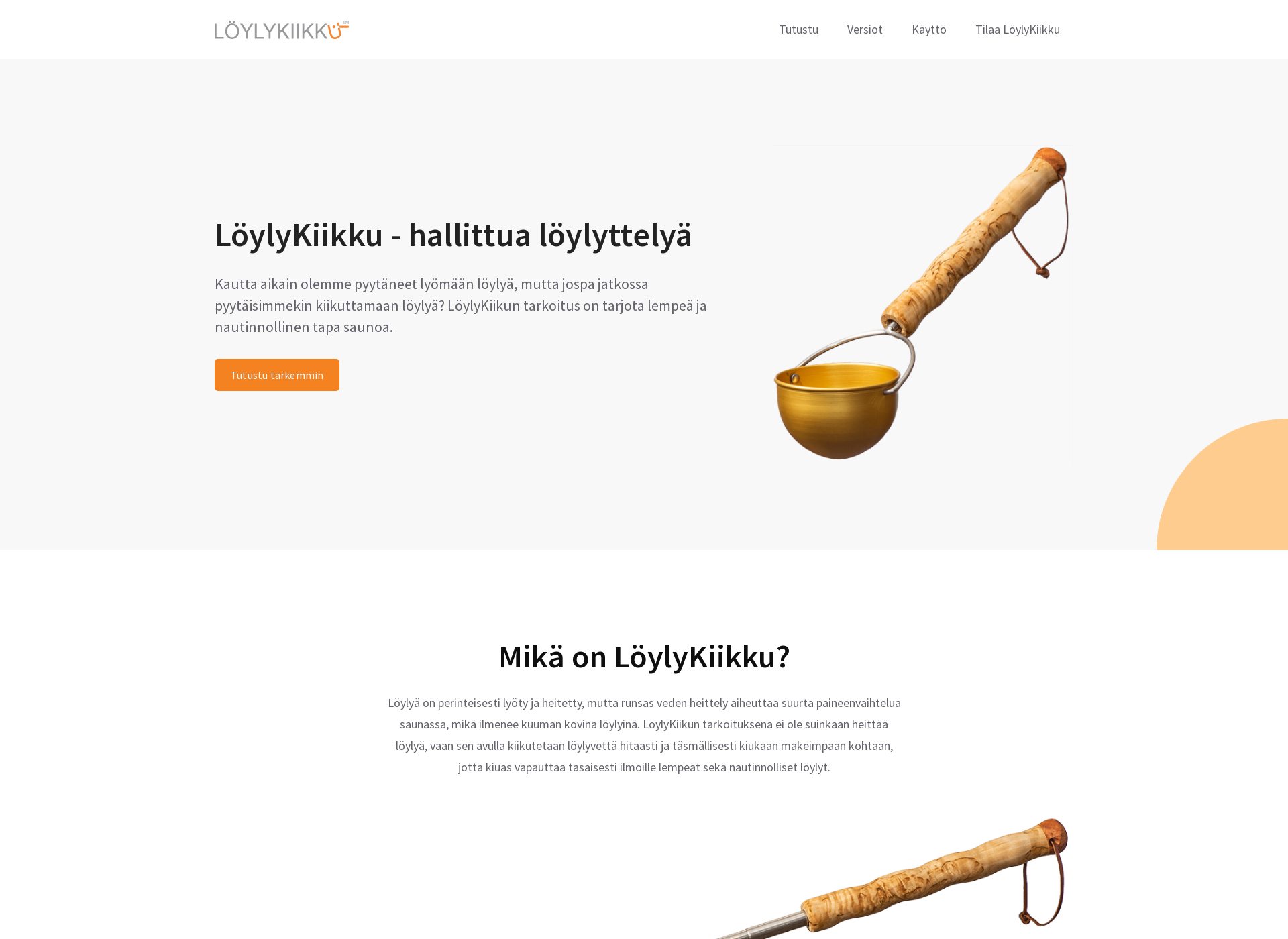 Screenshot for loylykiikku.fi