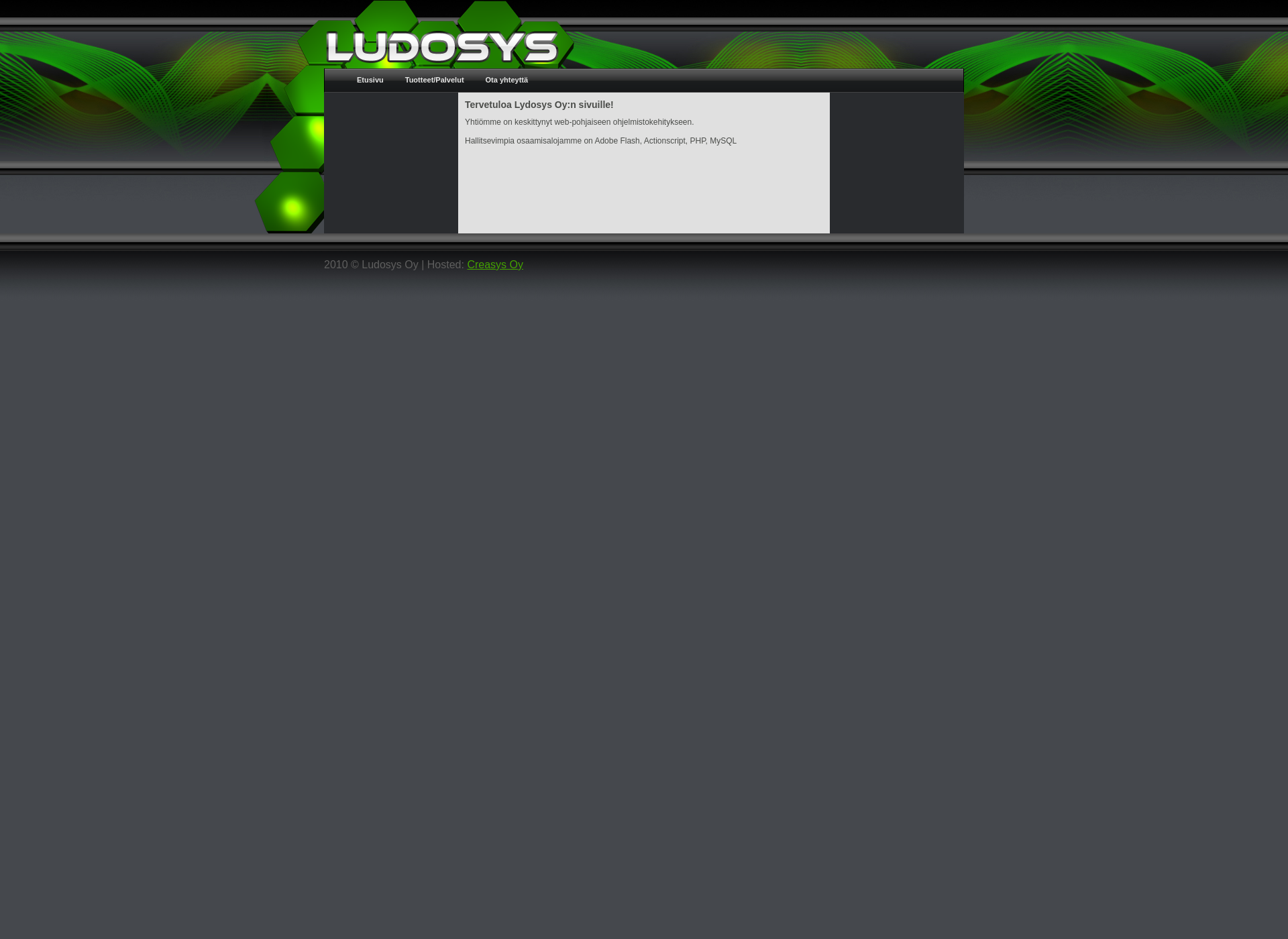 Screenshot for ludosys.fi