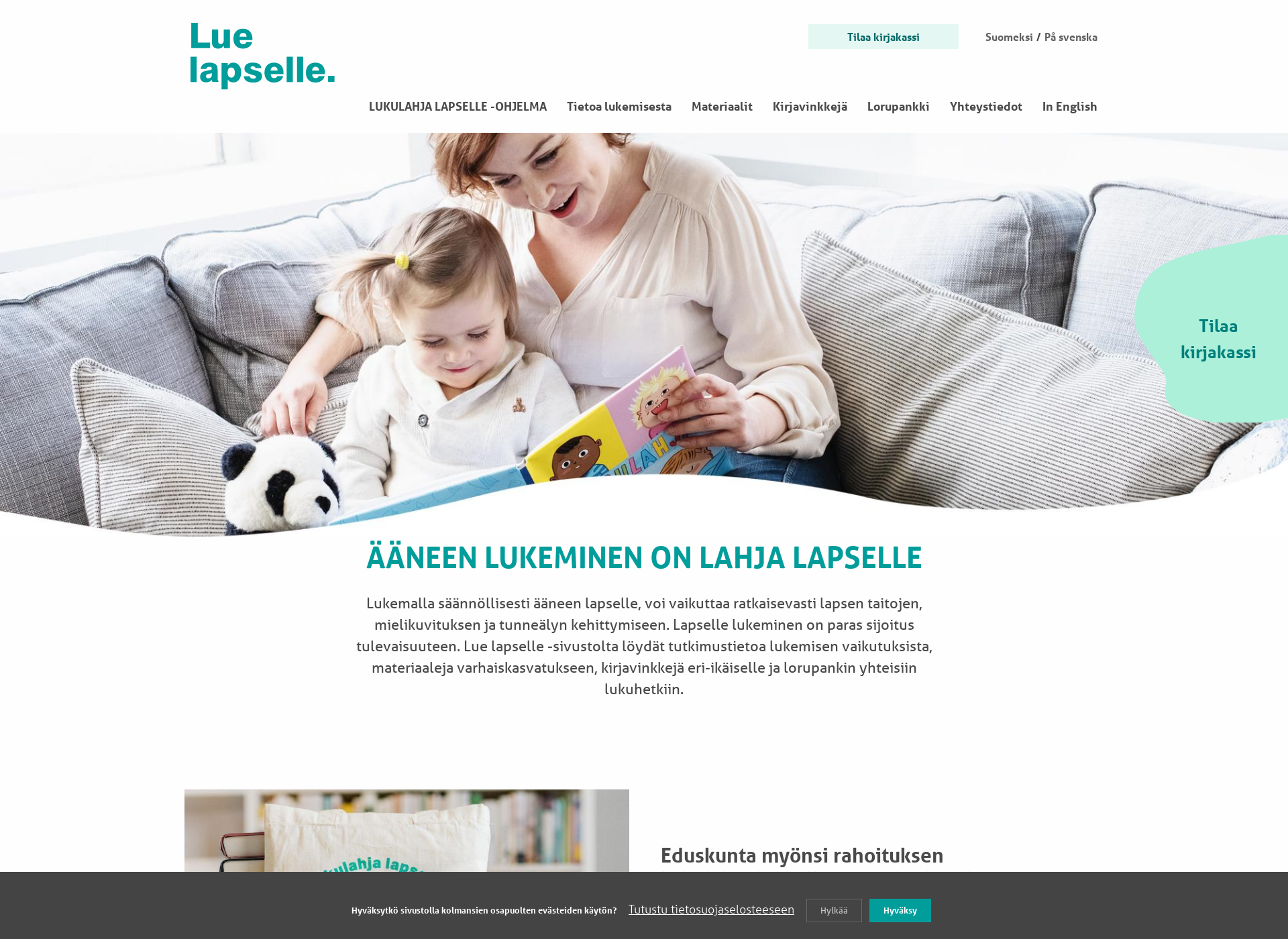 Screenshot for luelapselle.fi
