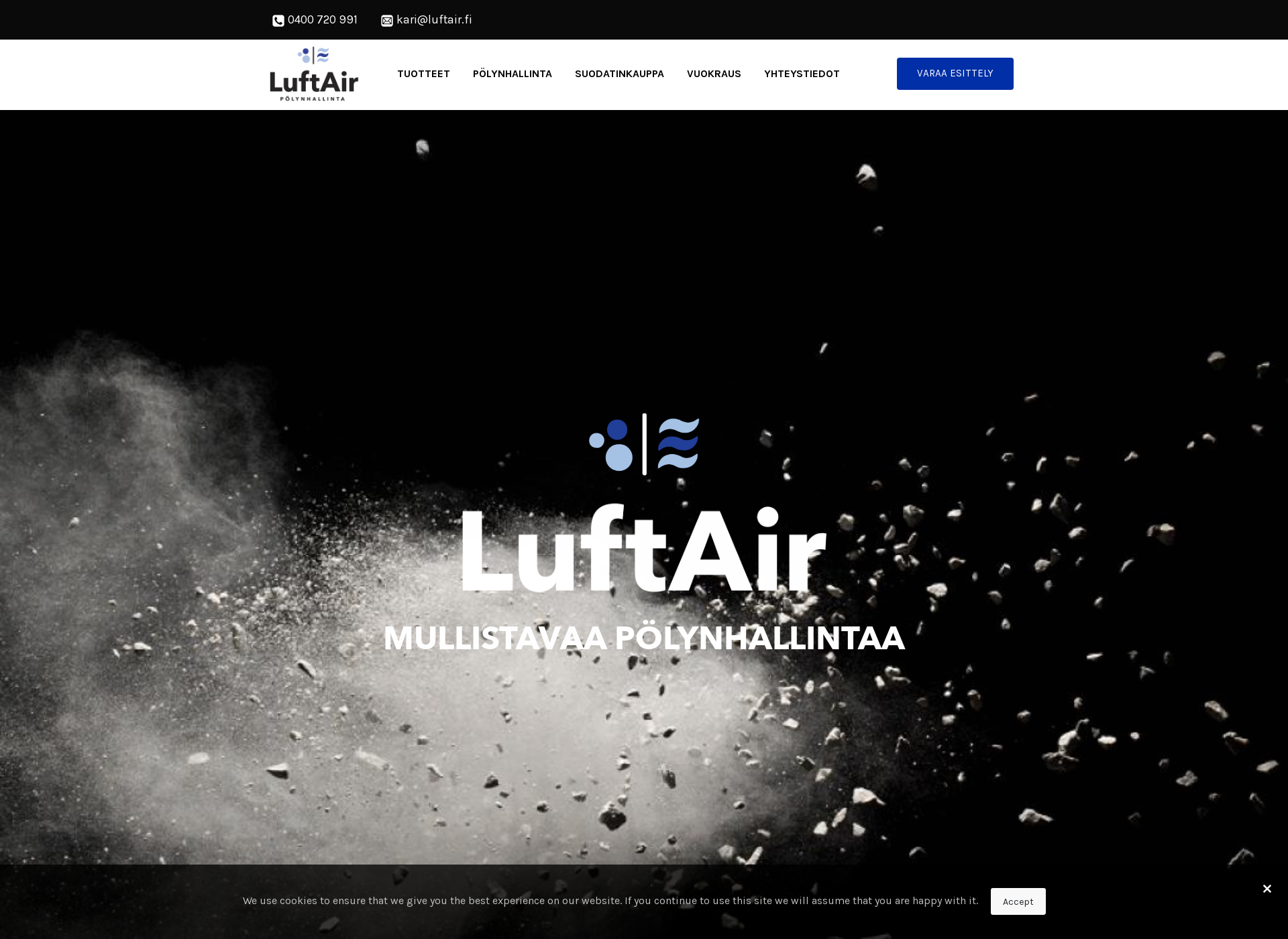 Screenshot for luftair.fi