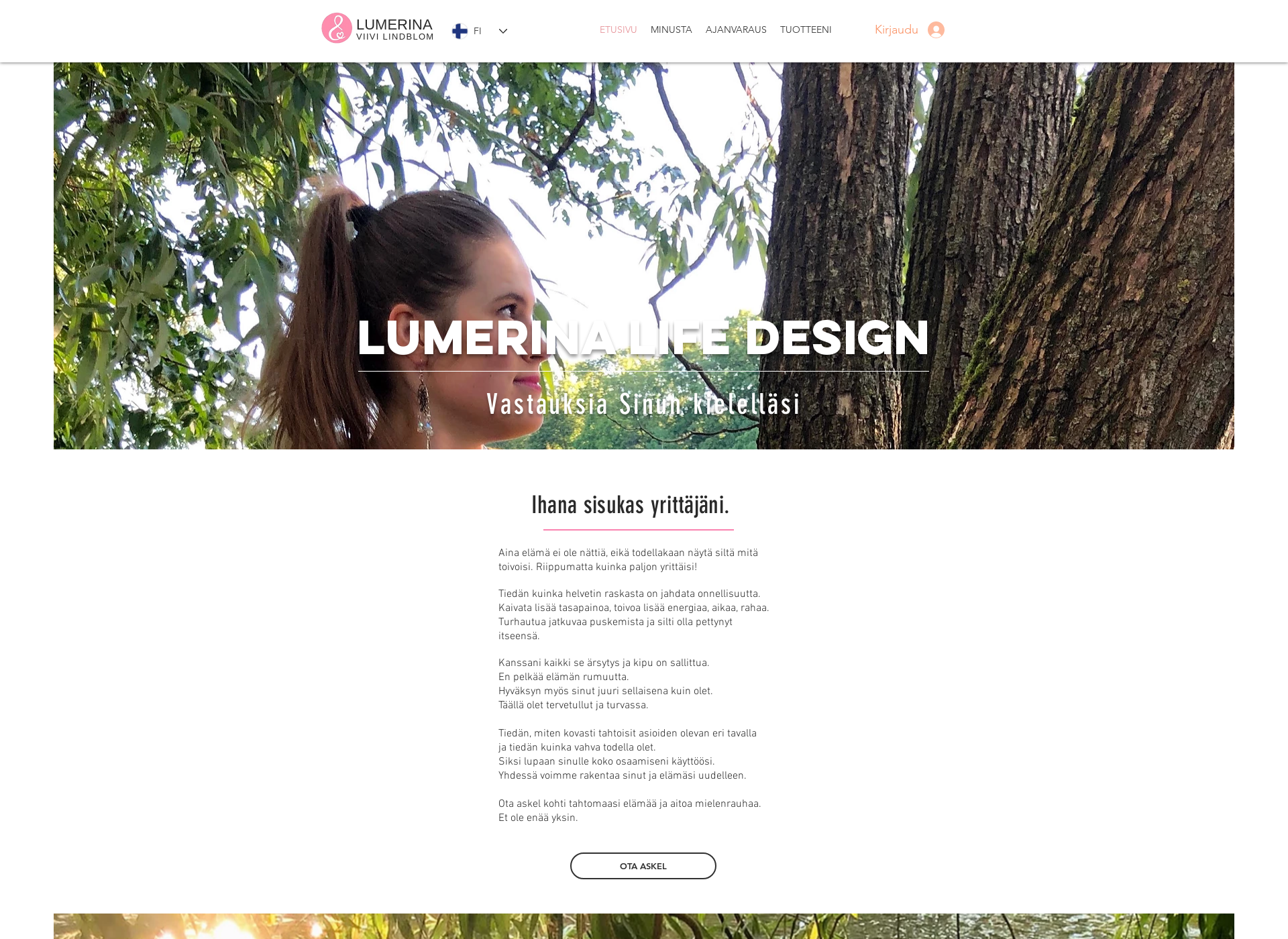 Screenshot for lumerina.fi