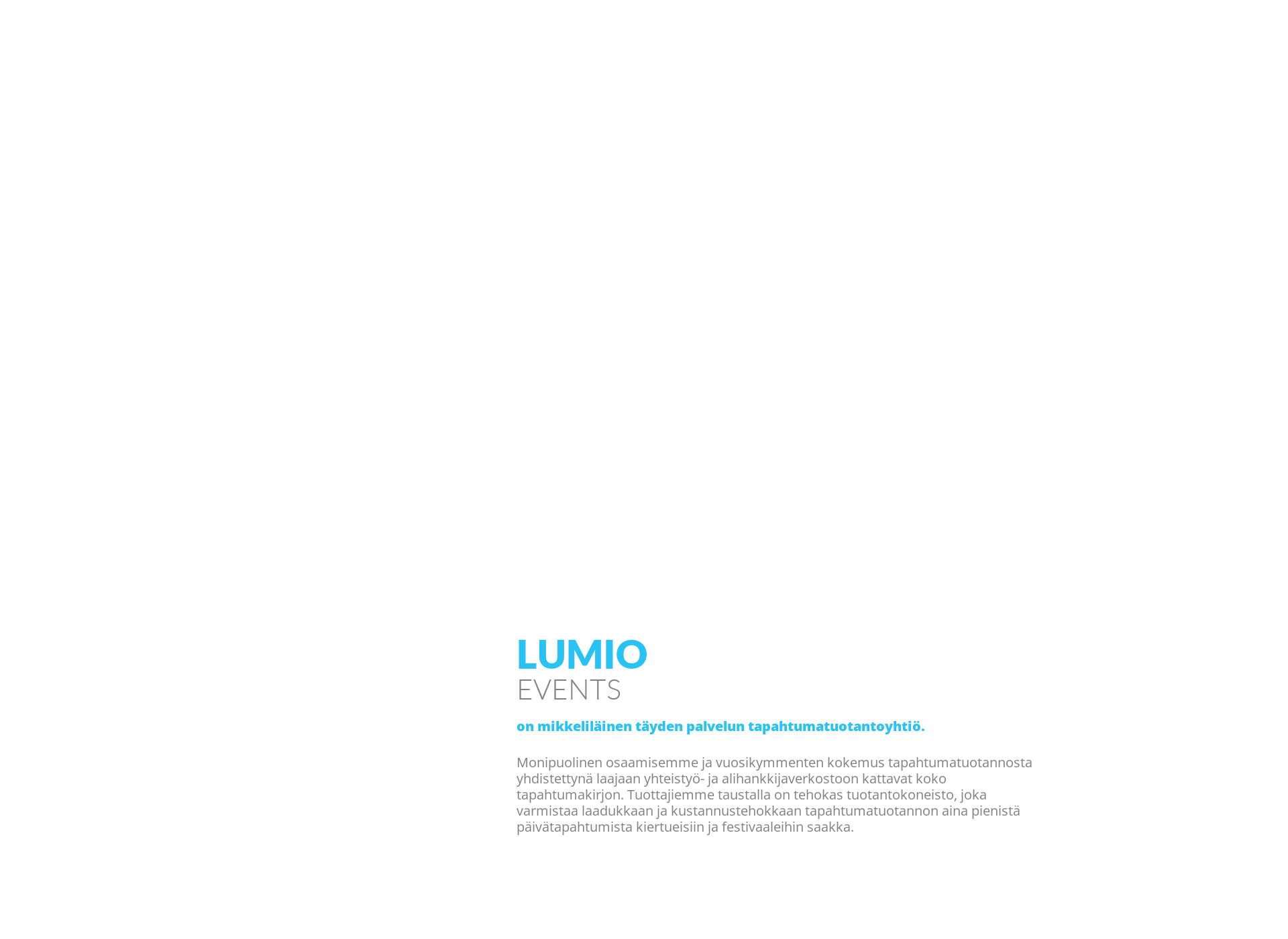 Skärmdump för lumio.fi