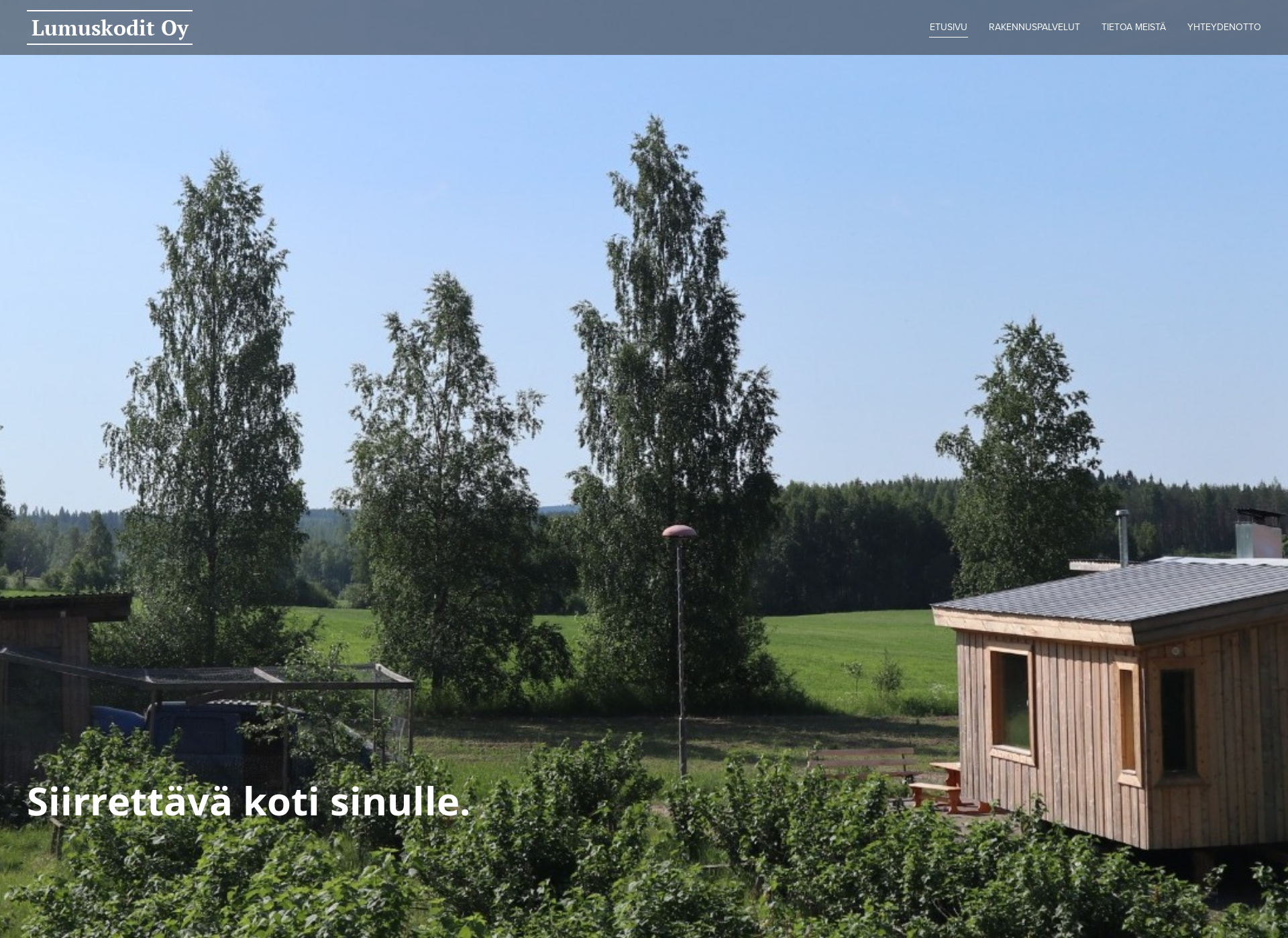Screenshot for lumuskodit.fi