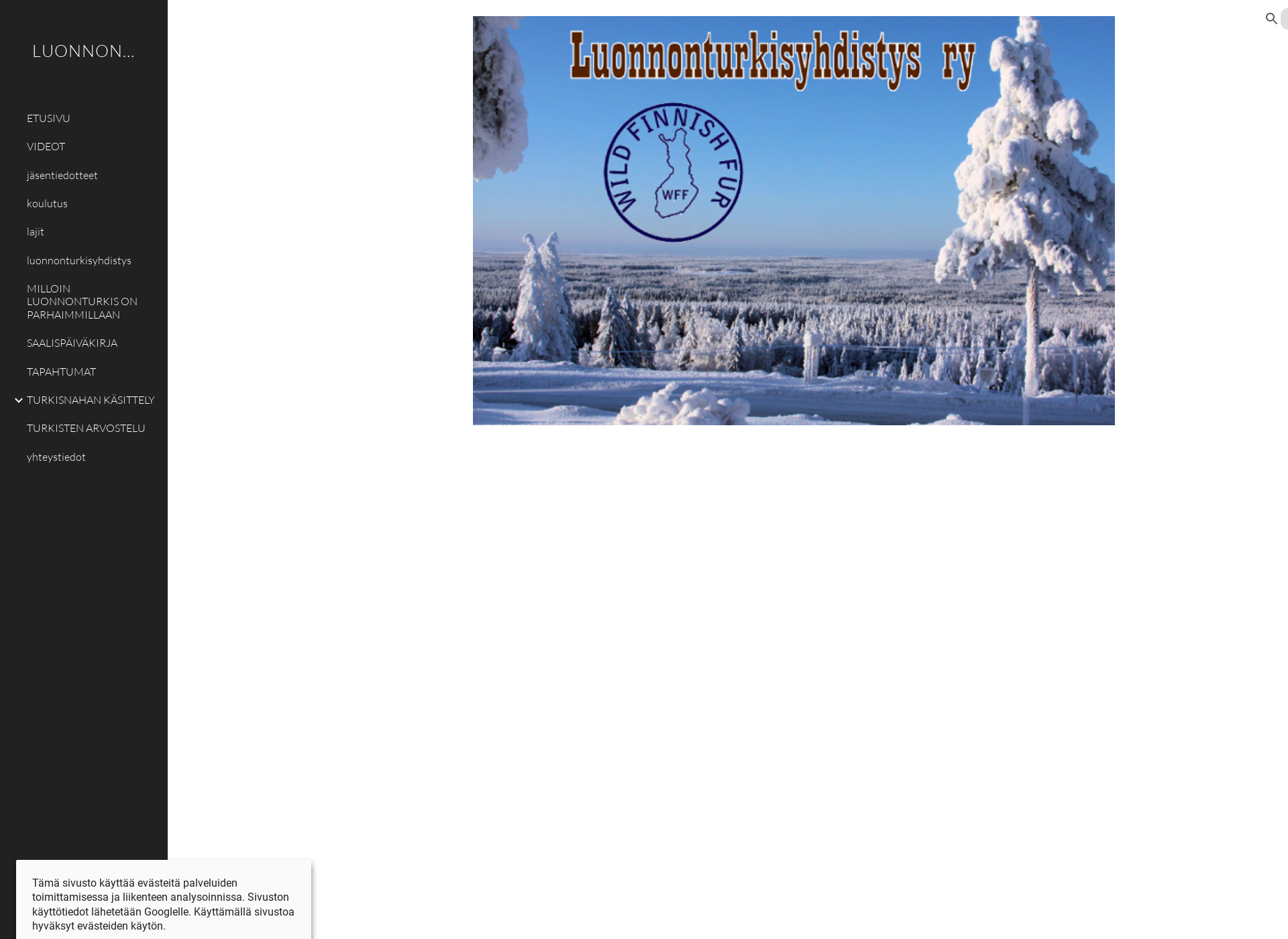 Screenshot for luonnonturkisry.fi