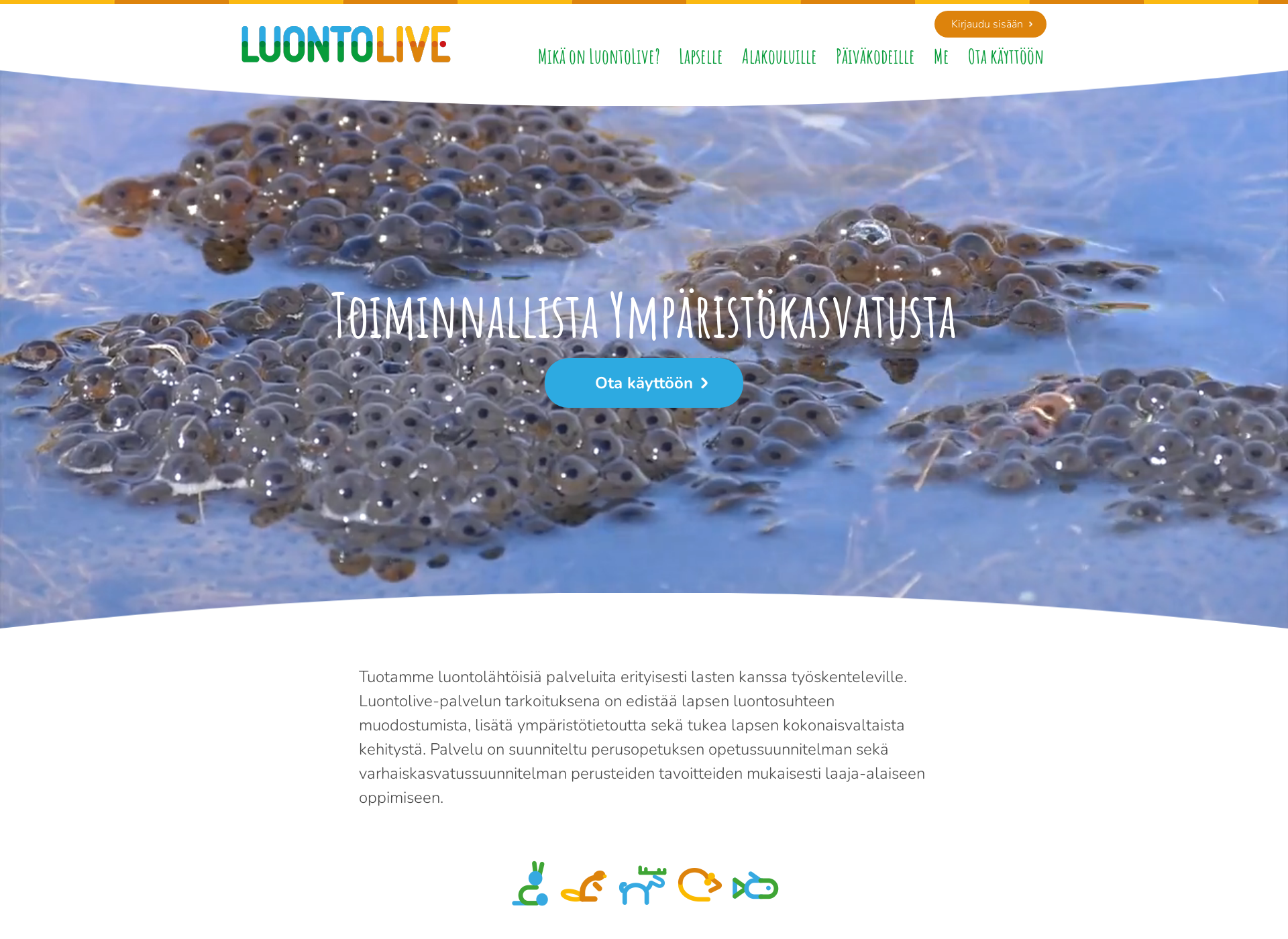 Screenshot for luontolive.fi