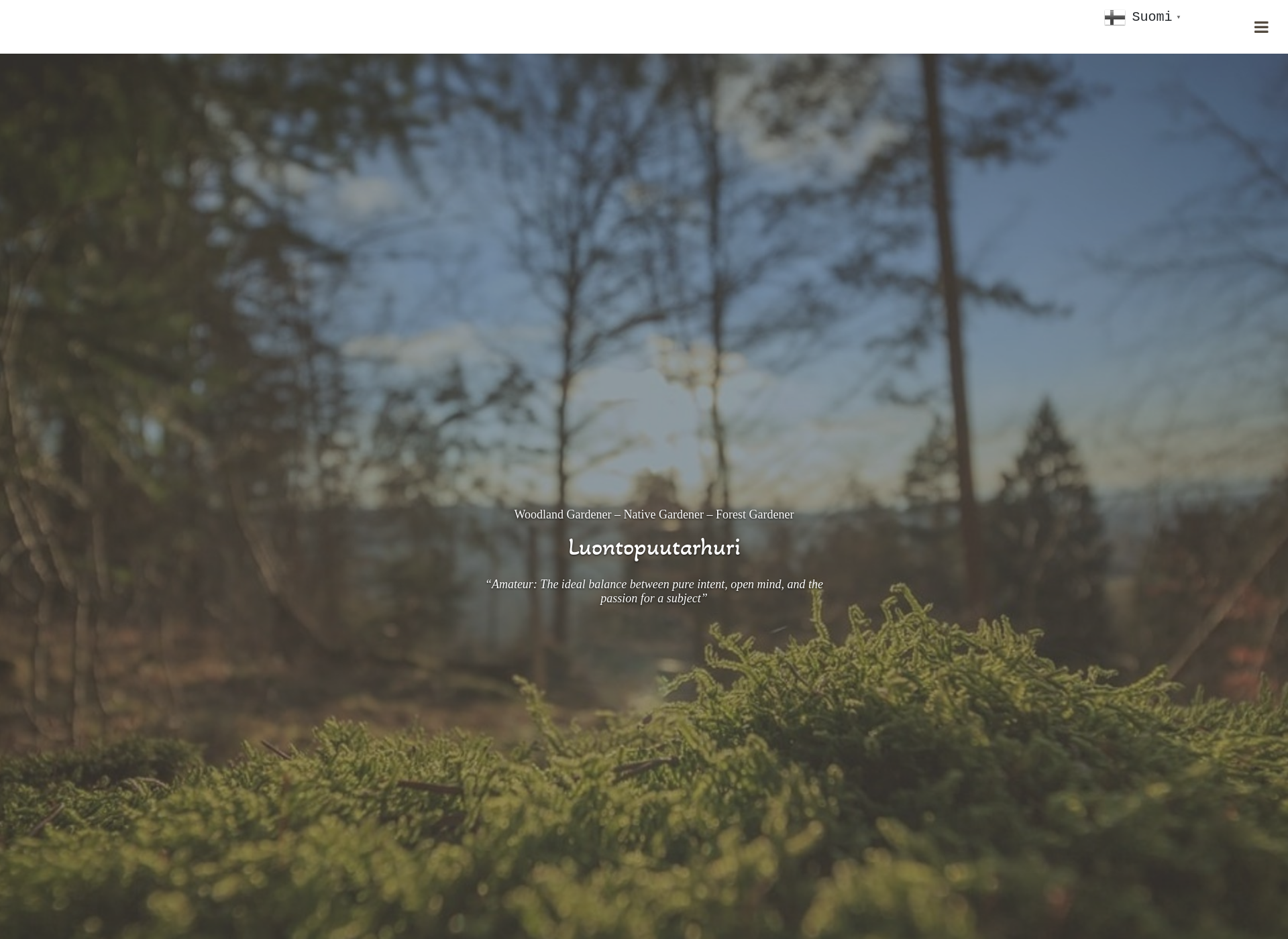 Screenshot for luontopuutarhuri.fi