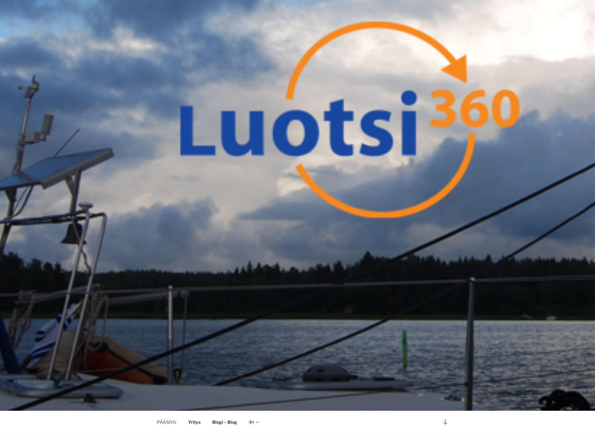 Skärmdump för luotsi360.fi