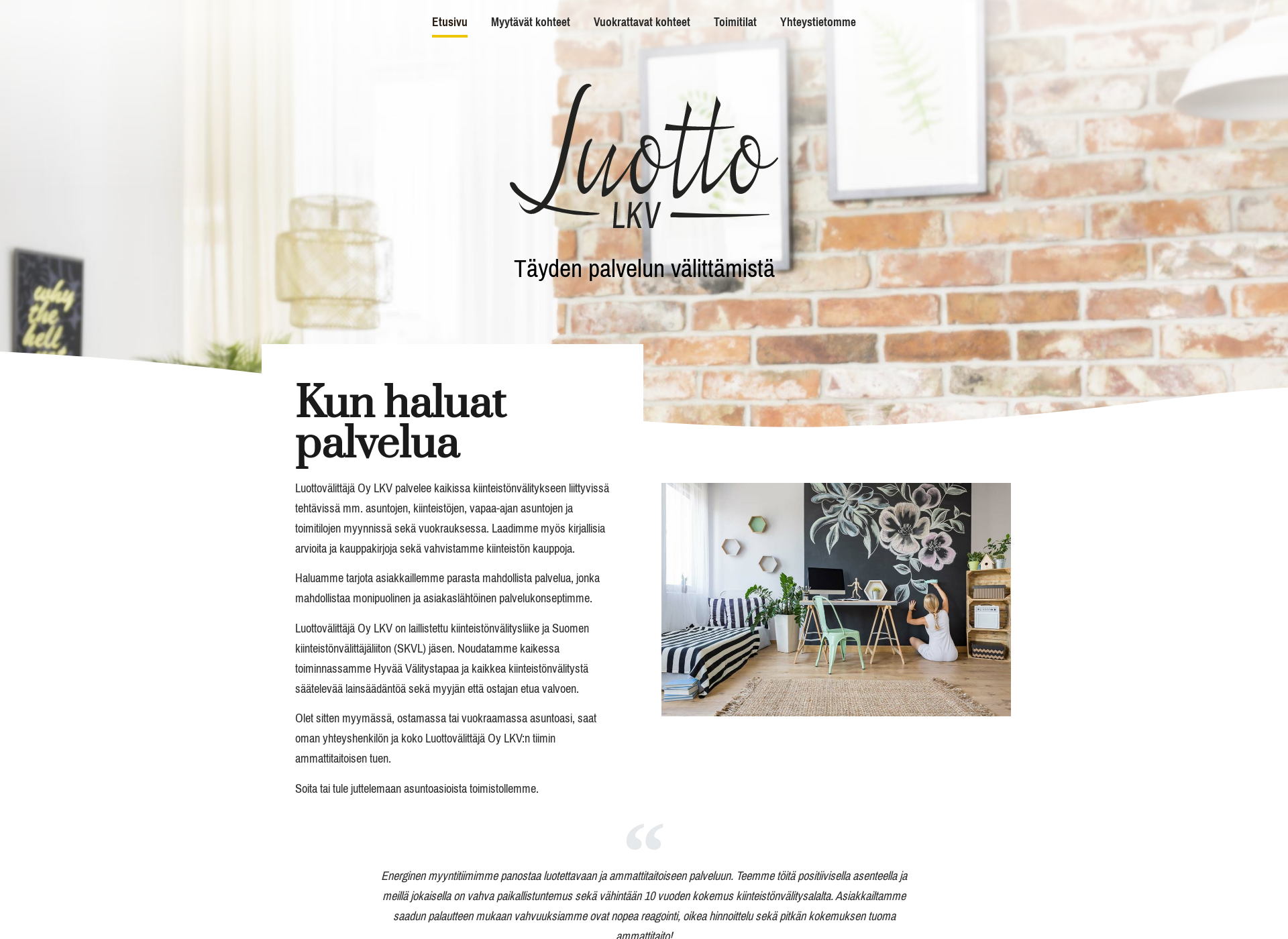 Screenshot for luottolkv.fi