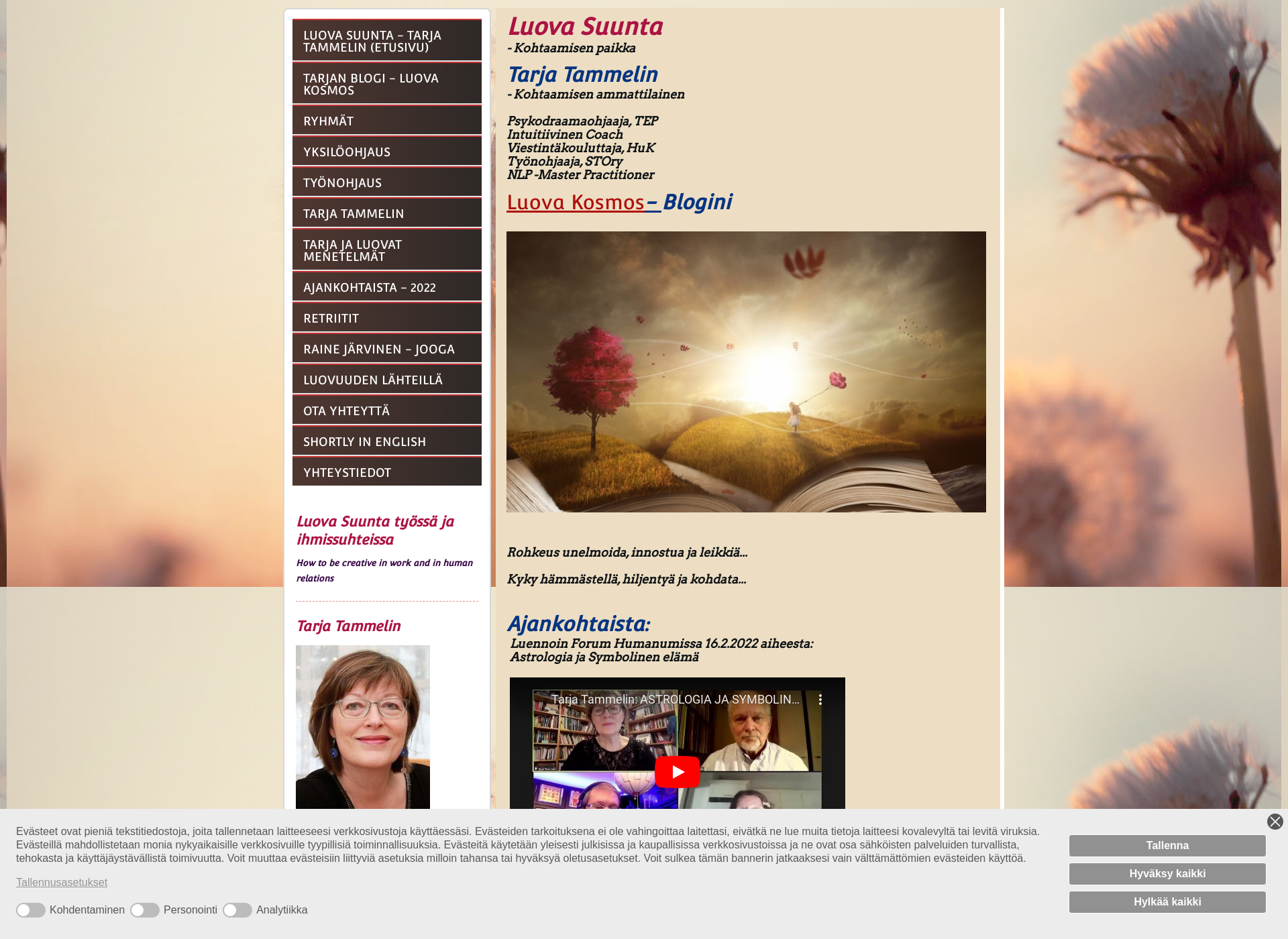 Screenshot for luovasuunta.fi