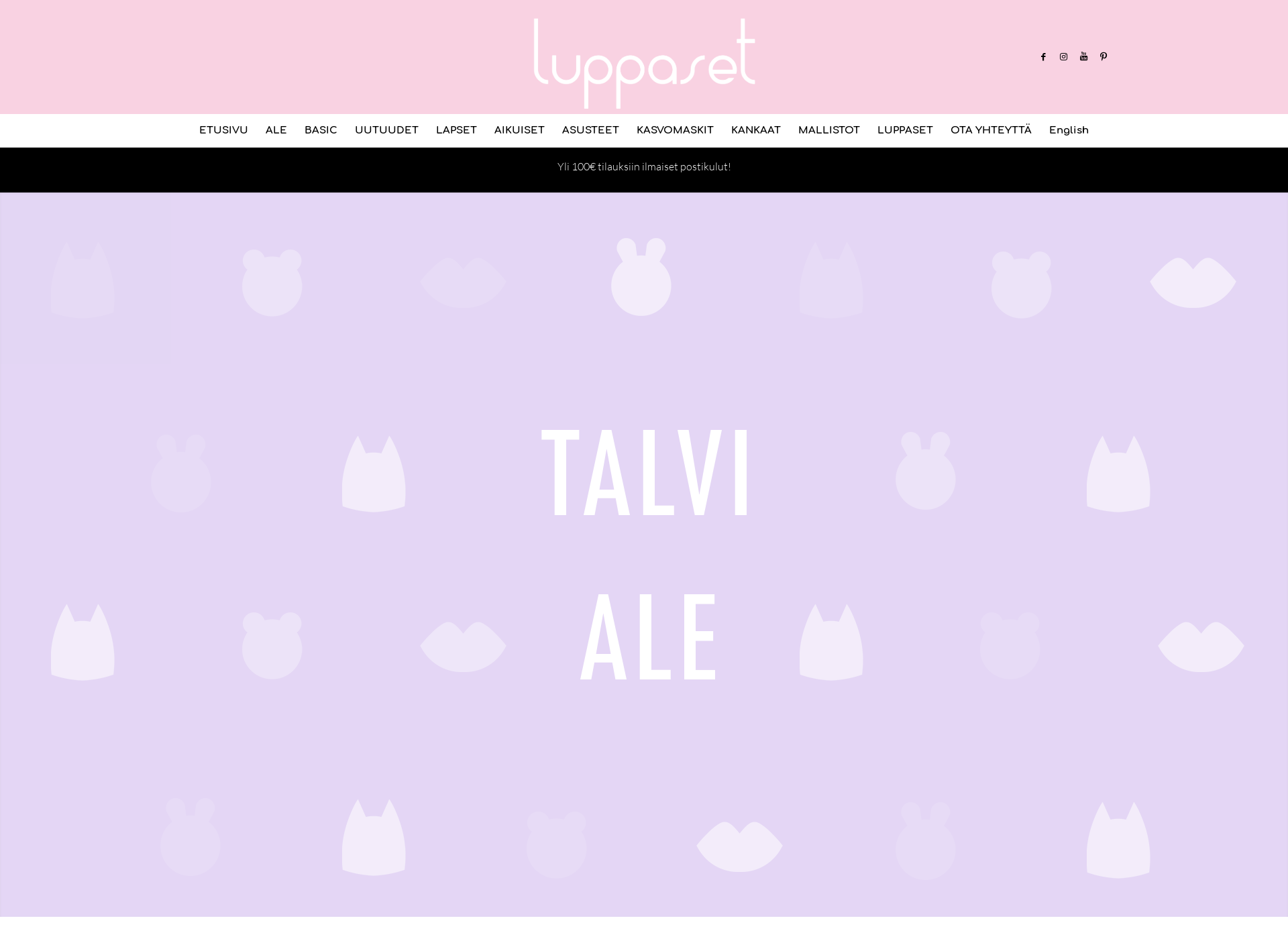 Screenshot for luppaset.fi