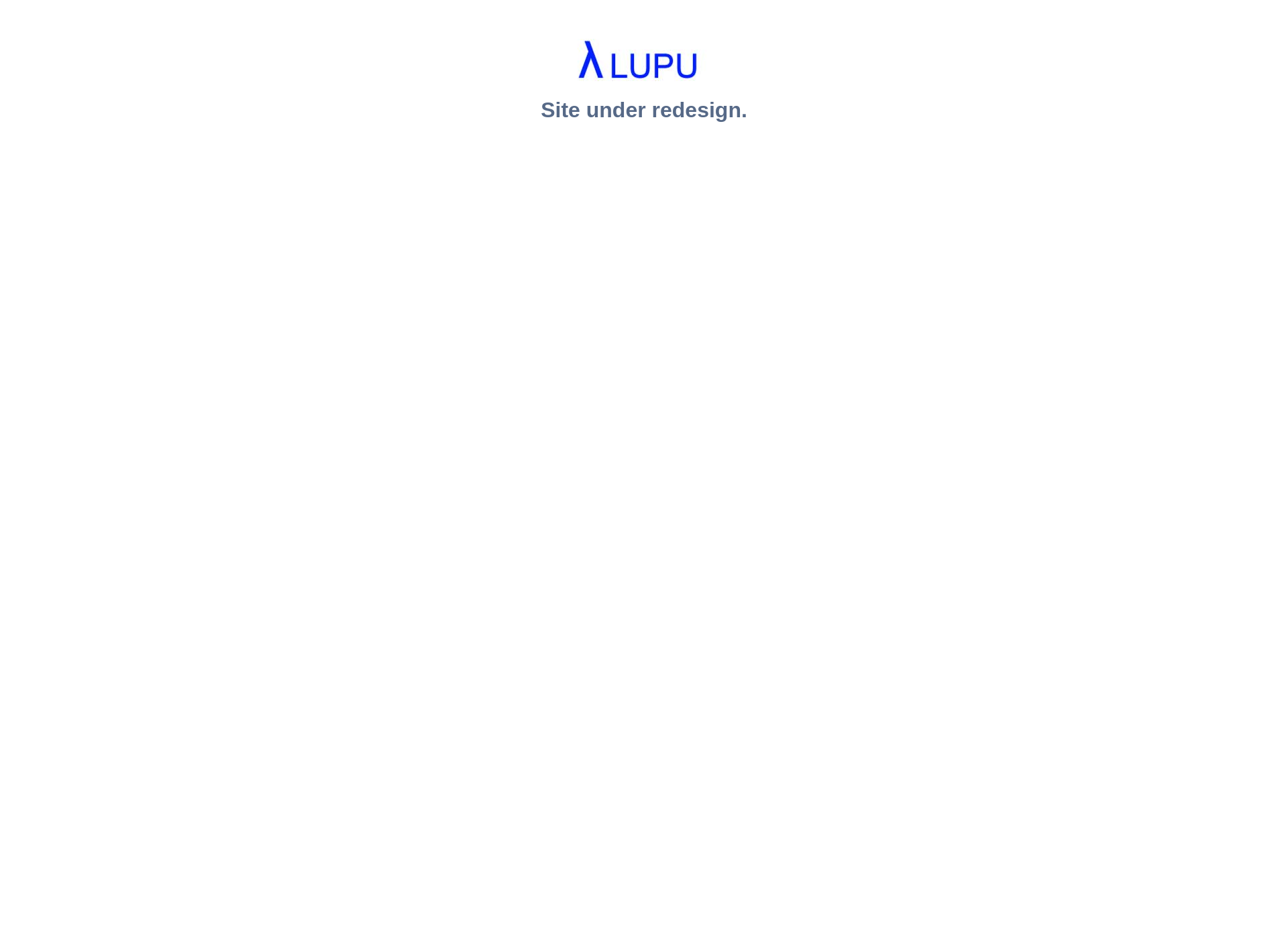 Screenshot for lupu.com