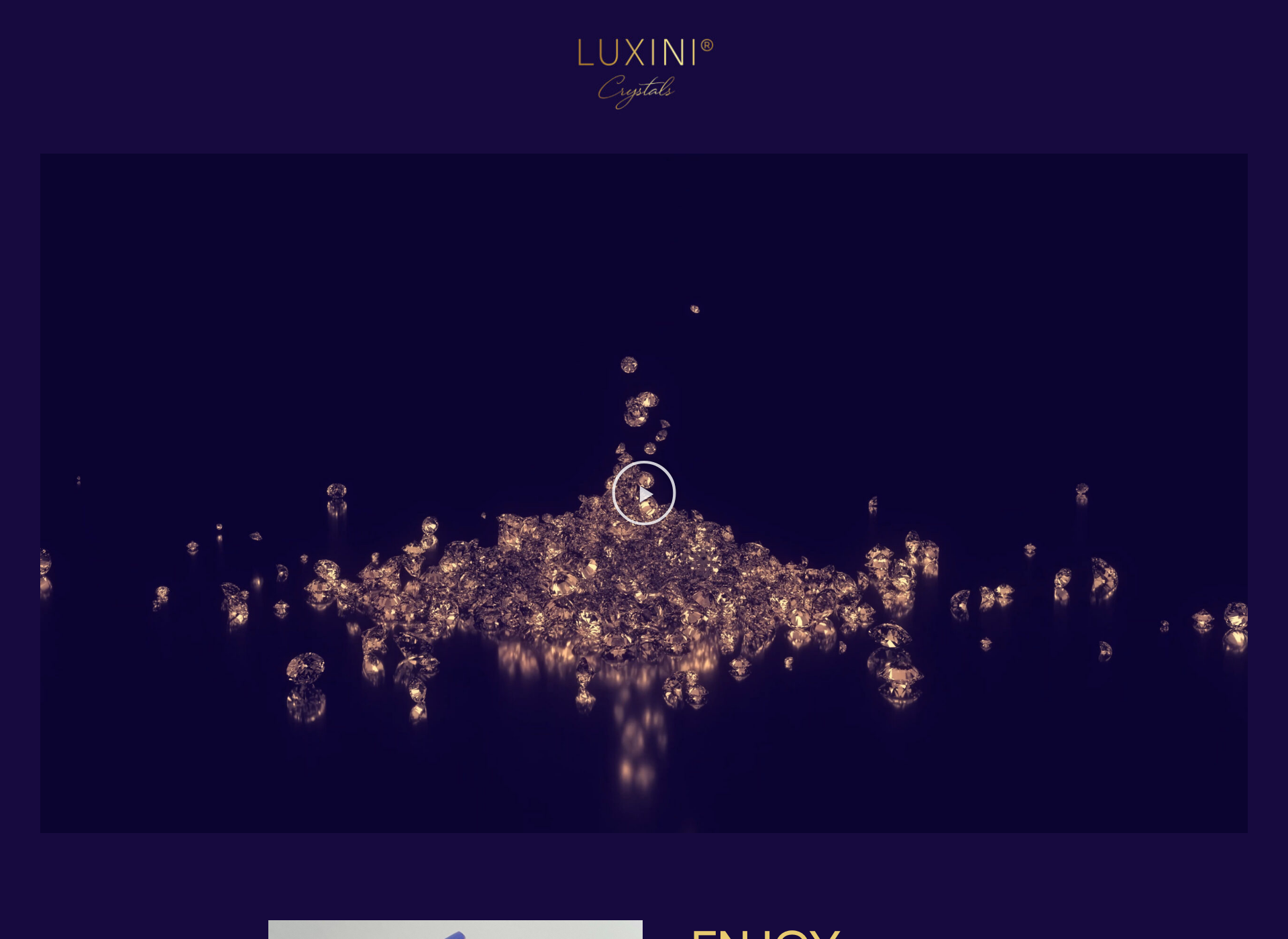 Screenshot for luxinicrystals.fi