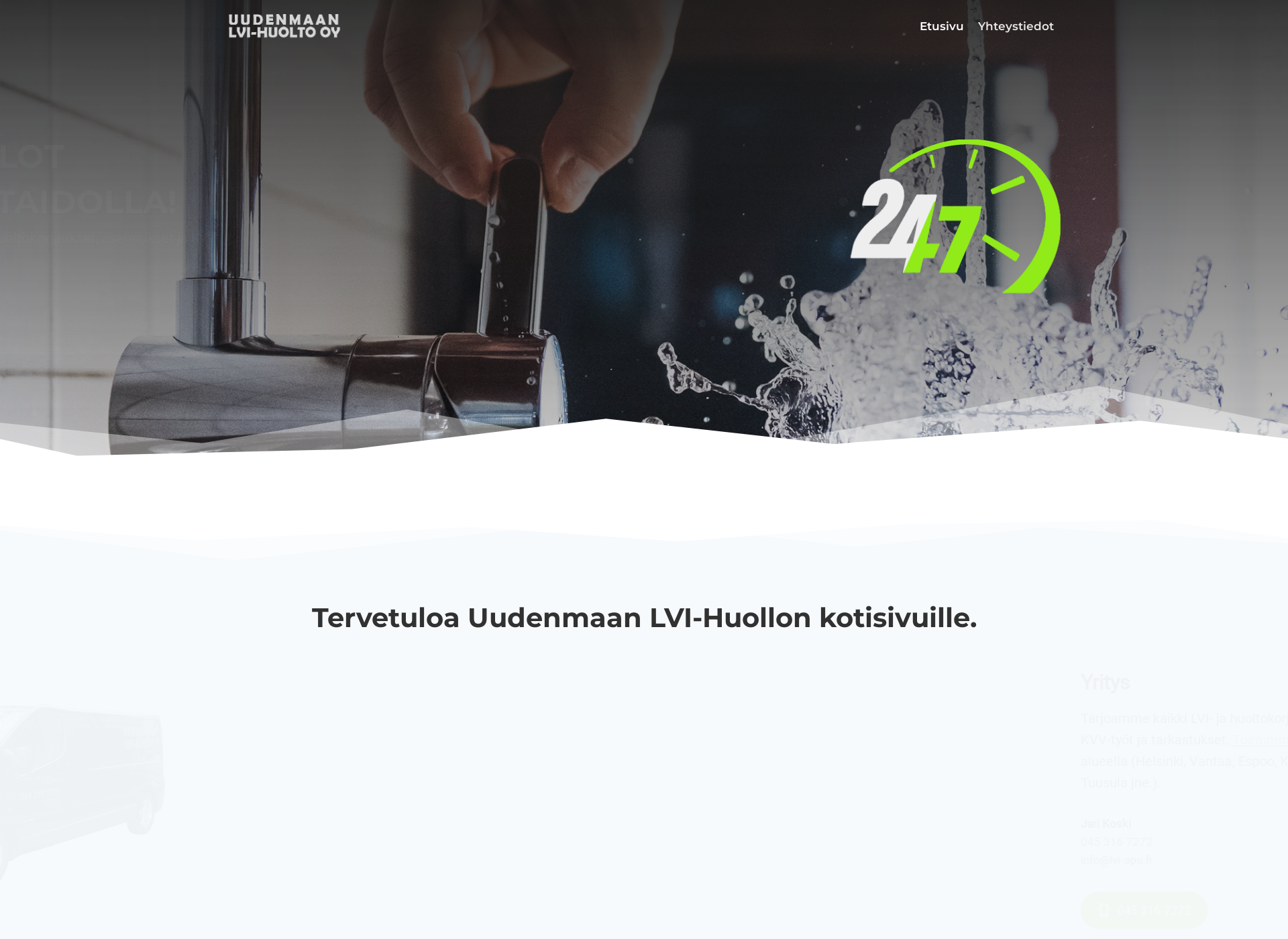 Screenshot for lvi-apu.fi