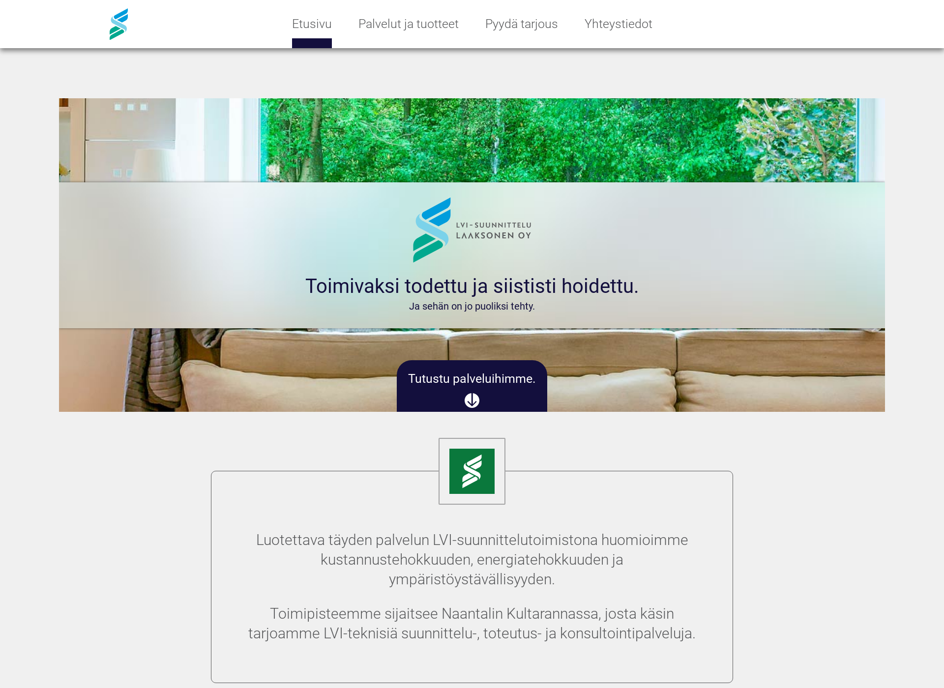 Screenshot for lvi-suunnittelua.fi