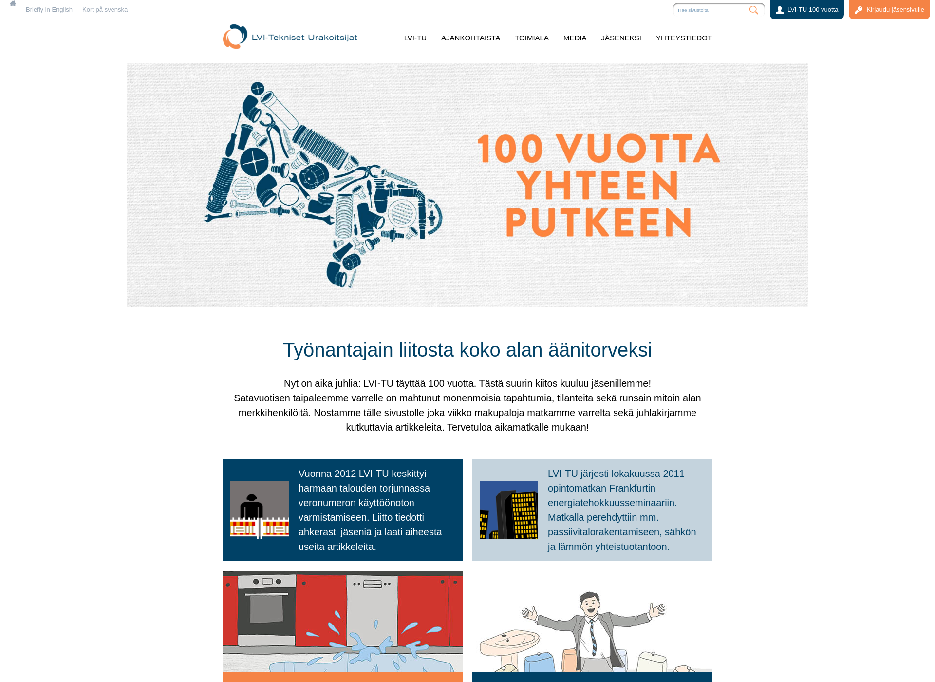 Screenshot for lvi-tu100.fi