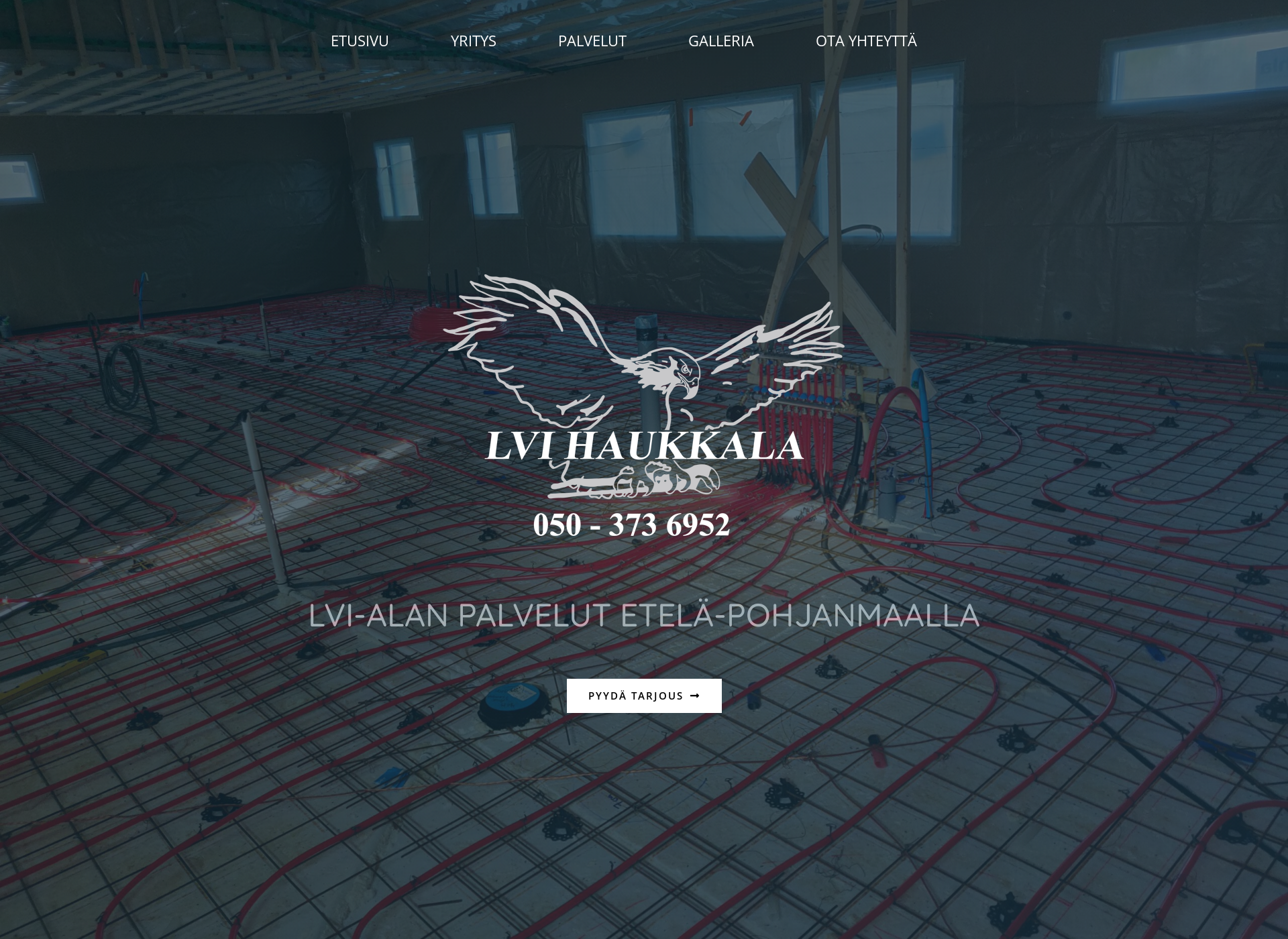 Screenshot for lvihaukkala.fi