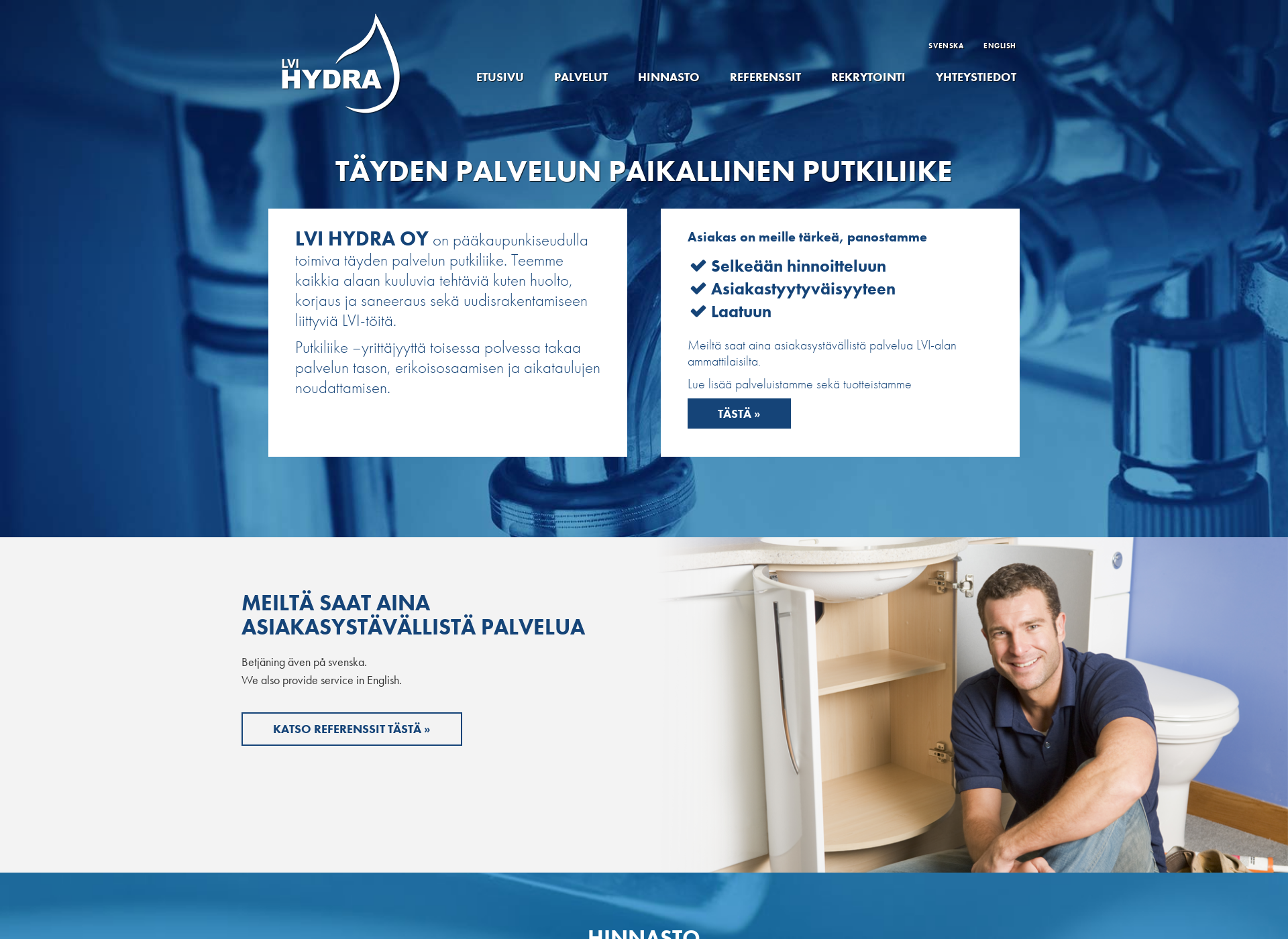 Screenshot for lvihydra.fi
