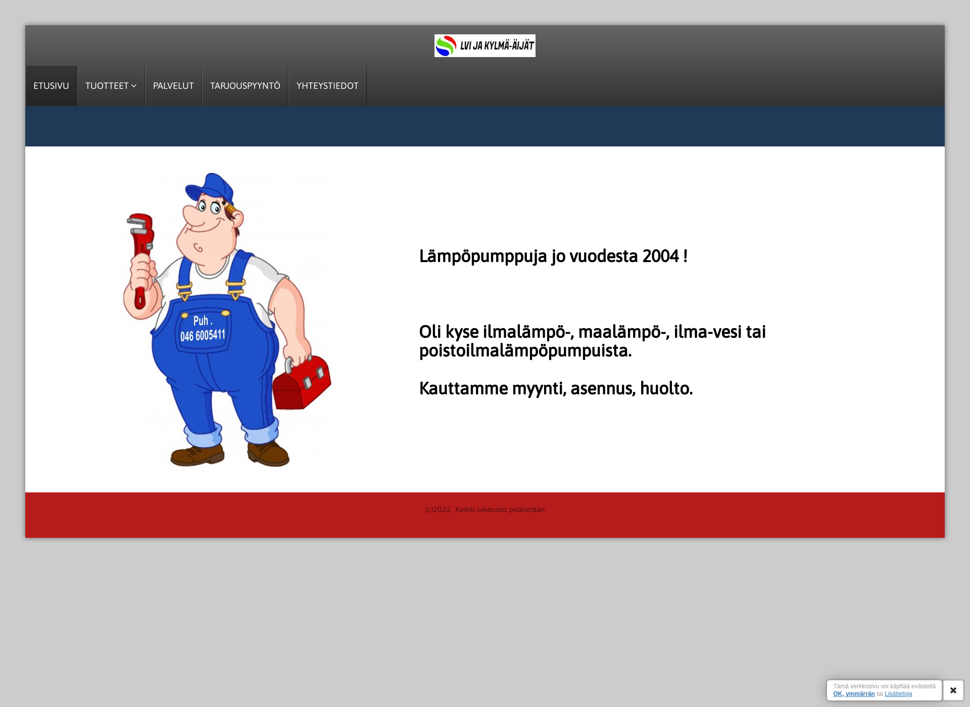 Screenshot for lvijakylmaaijat.fi