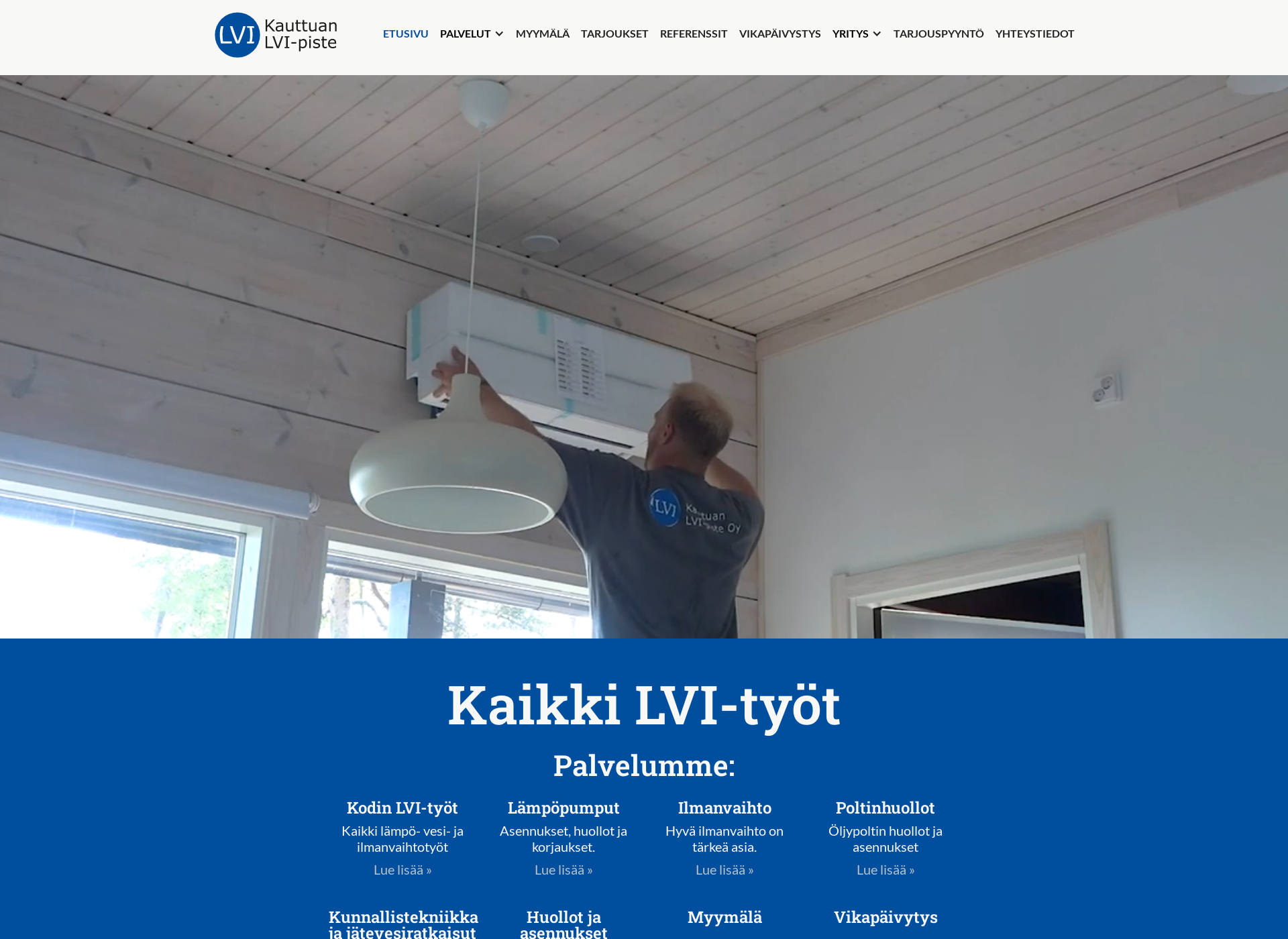 Näyttökuva lvimakela.fi
