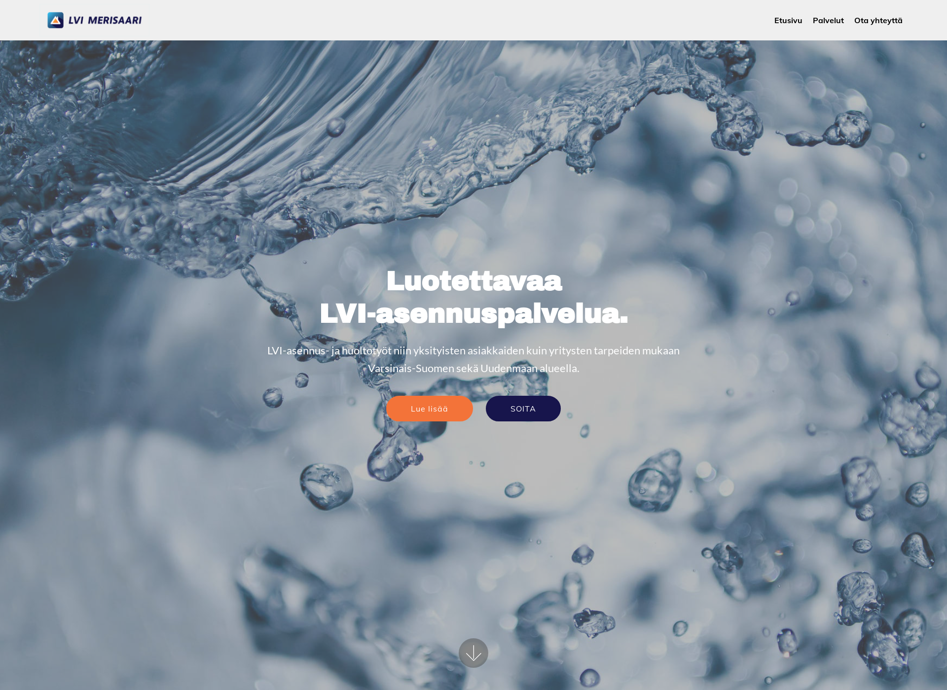 Screenshot for lvimerisaari.fi